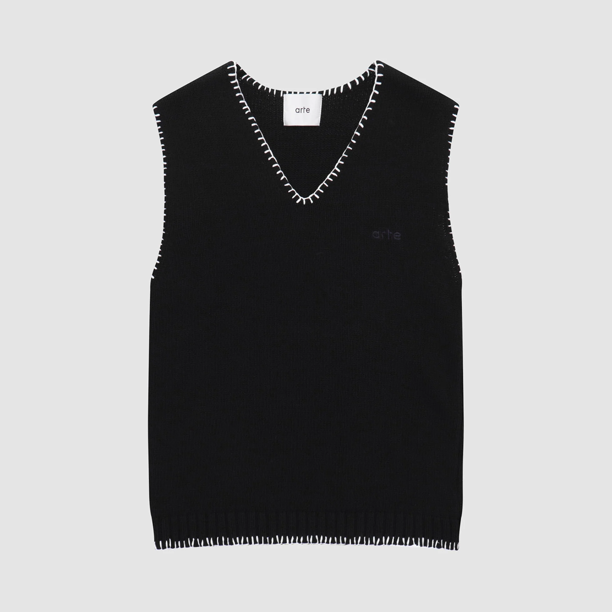 Gilet Karl Stitching - Marine