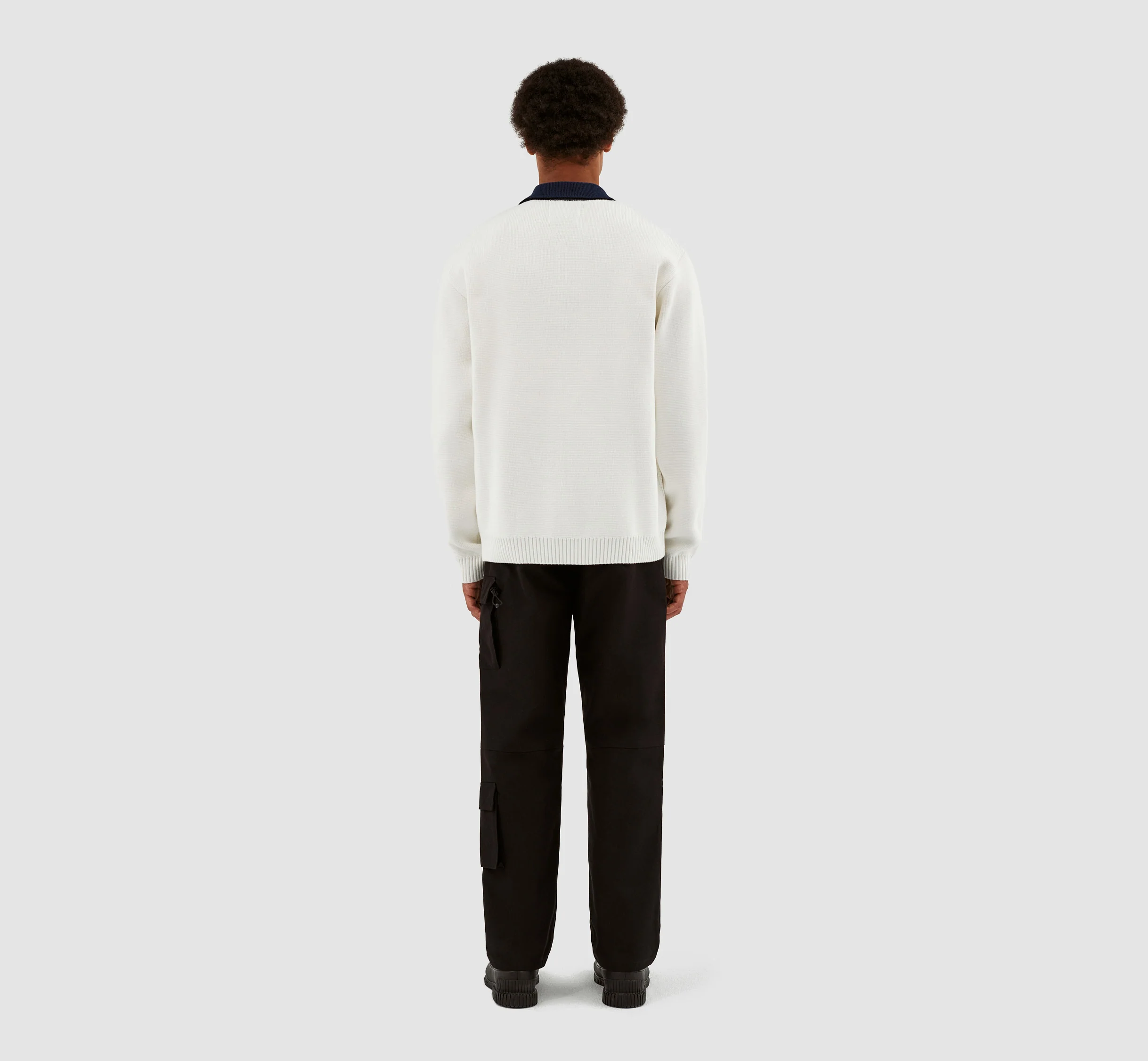 Cardigan Keler Conrast - Blanc - Image 5