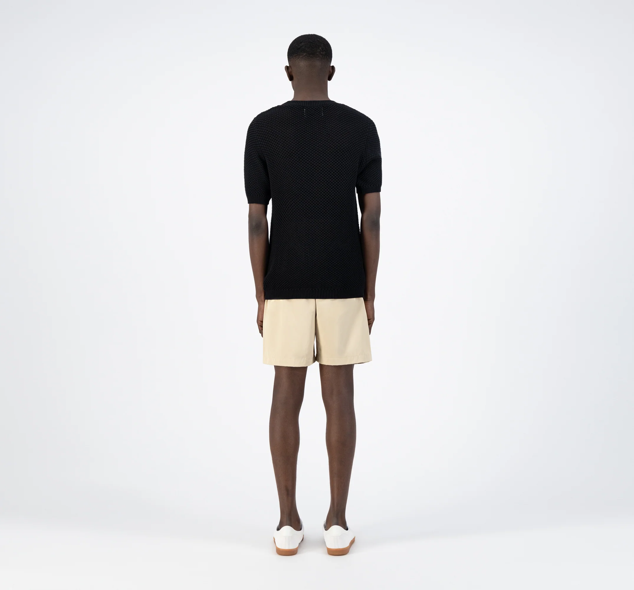 T-shirt en maille Kiewic - Noir - Image 5