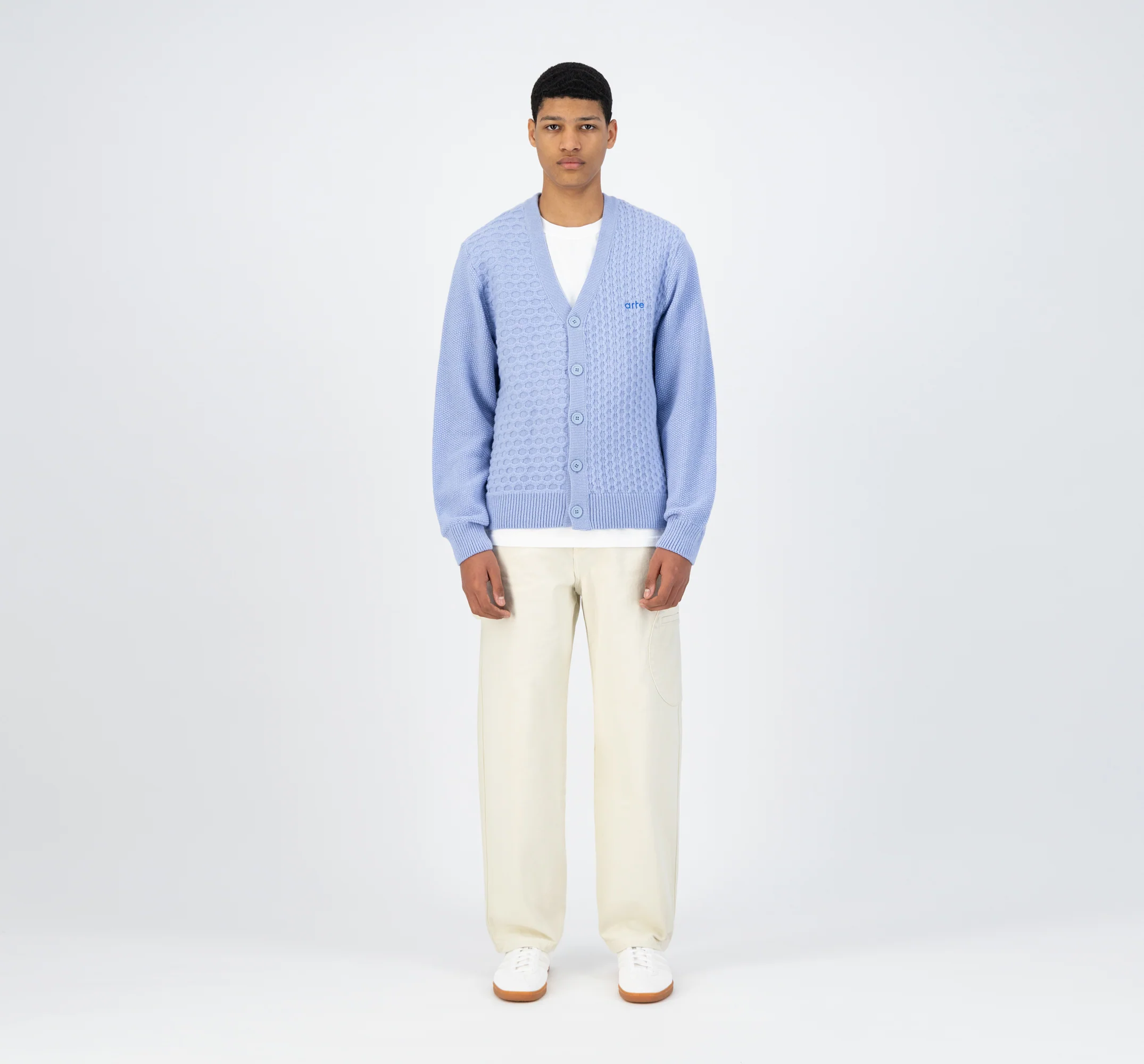 Cardigan en tricot Klara - Skylight - Image 4
