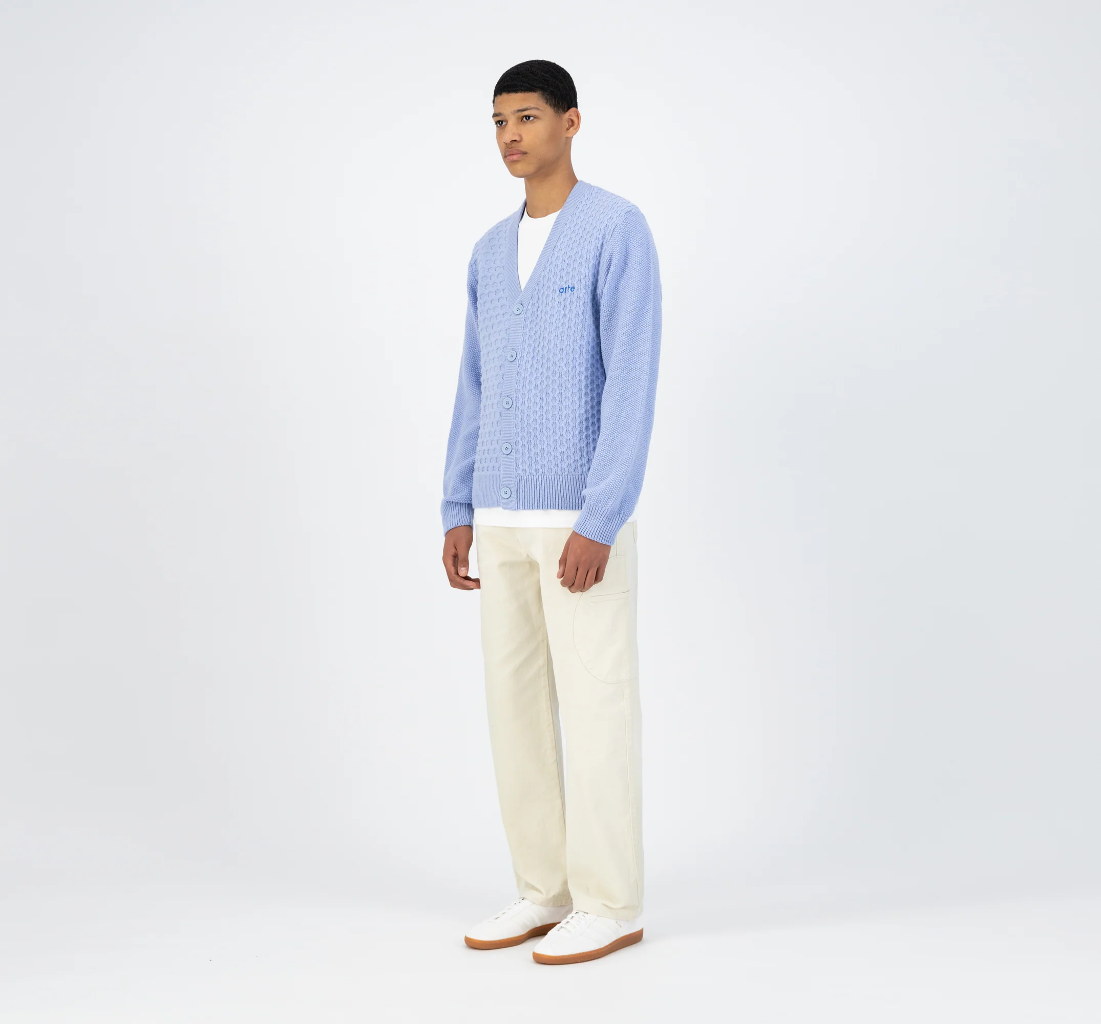 Cardigan en tricot Klara - Skylight - Image 5