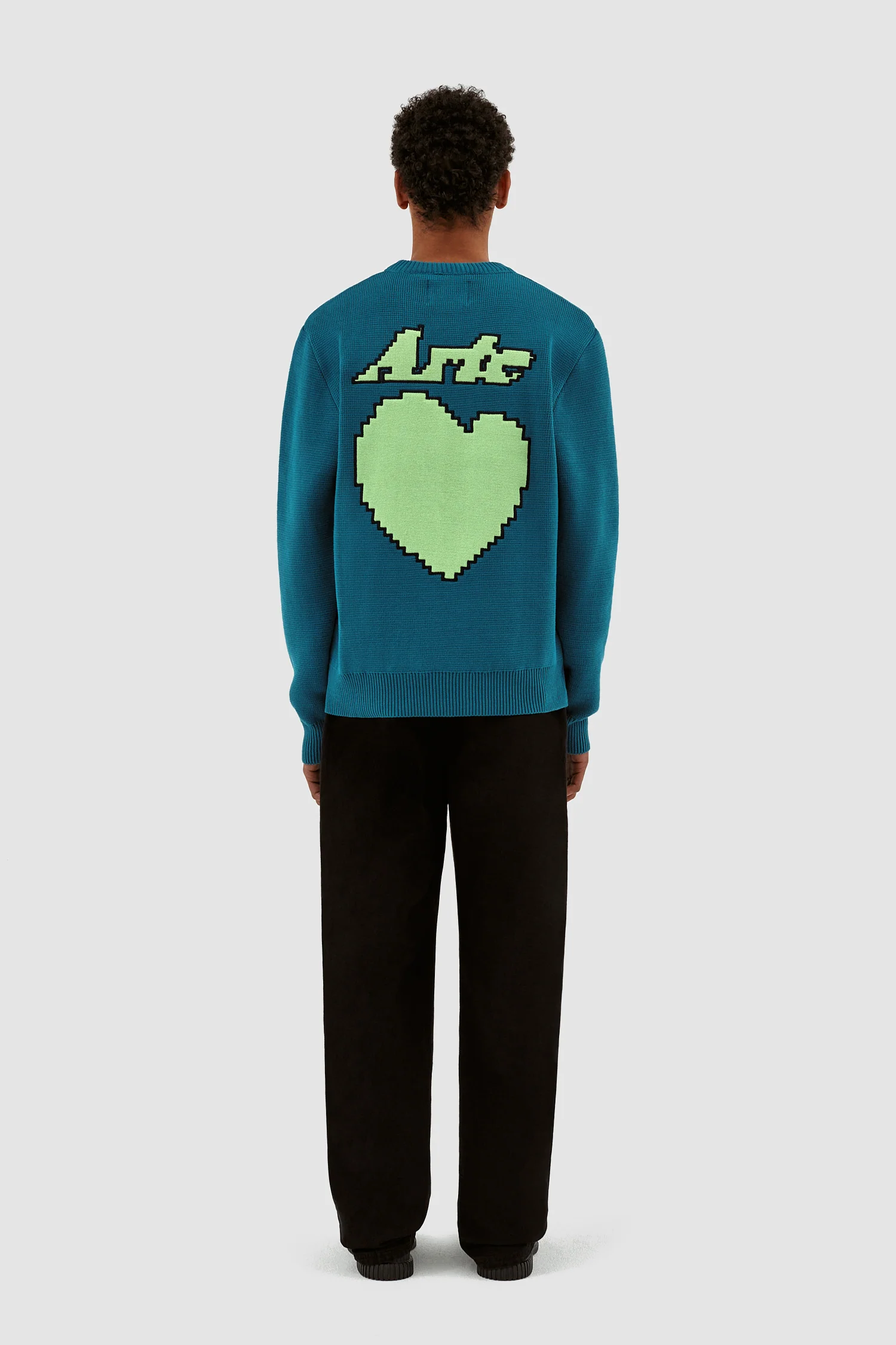 Pull Kobe Back Heart - Bleu pétrole - Image 7