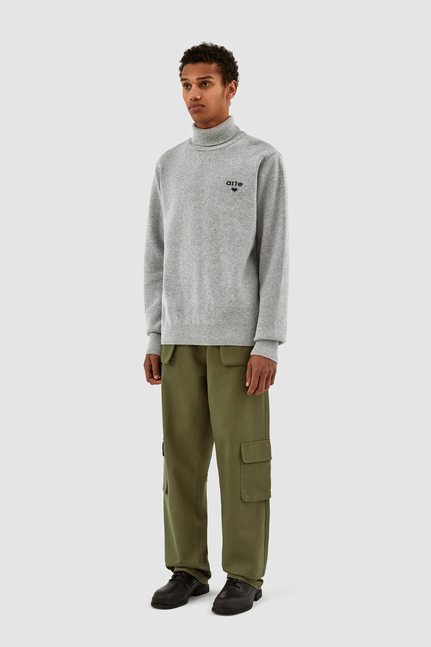Pull à logo Kole - Gris - Image 5