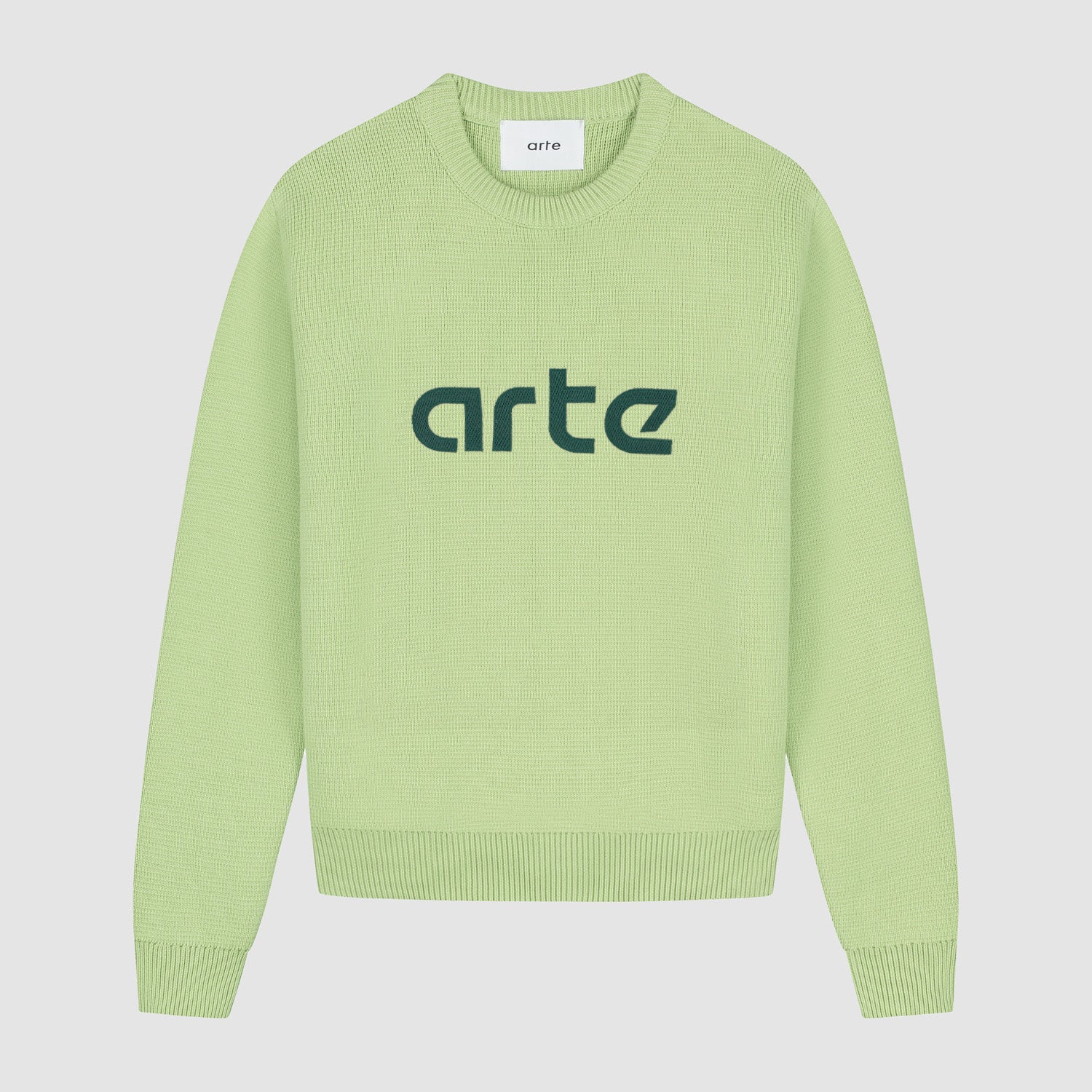 Pull à logo Kris - Vert clair