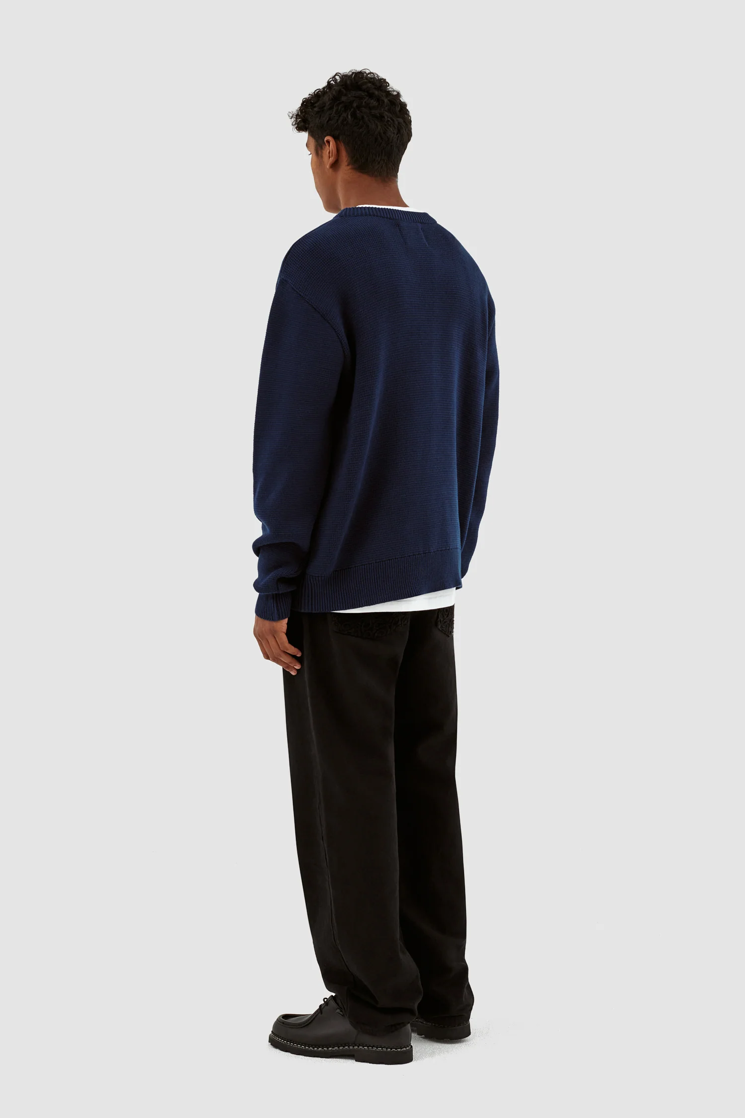 Pull à logo Kris - Marine - Image 5