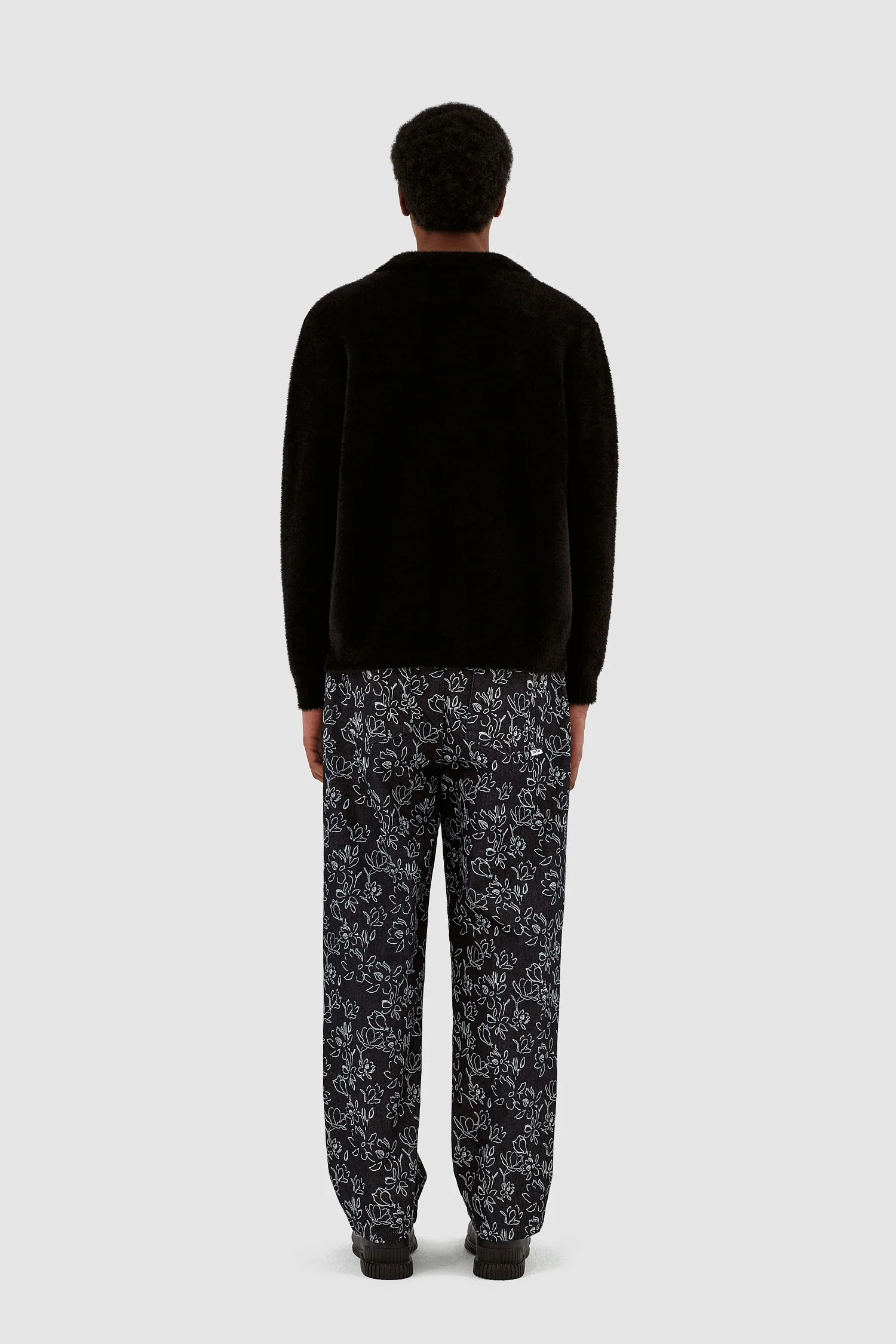 Cardigan Kyle Fluffy - Noir - Image 6
