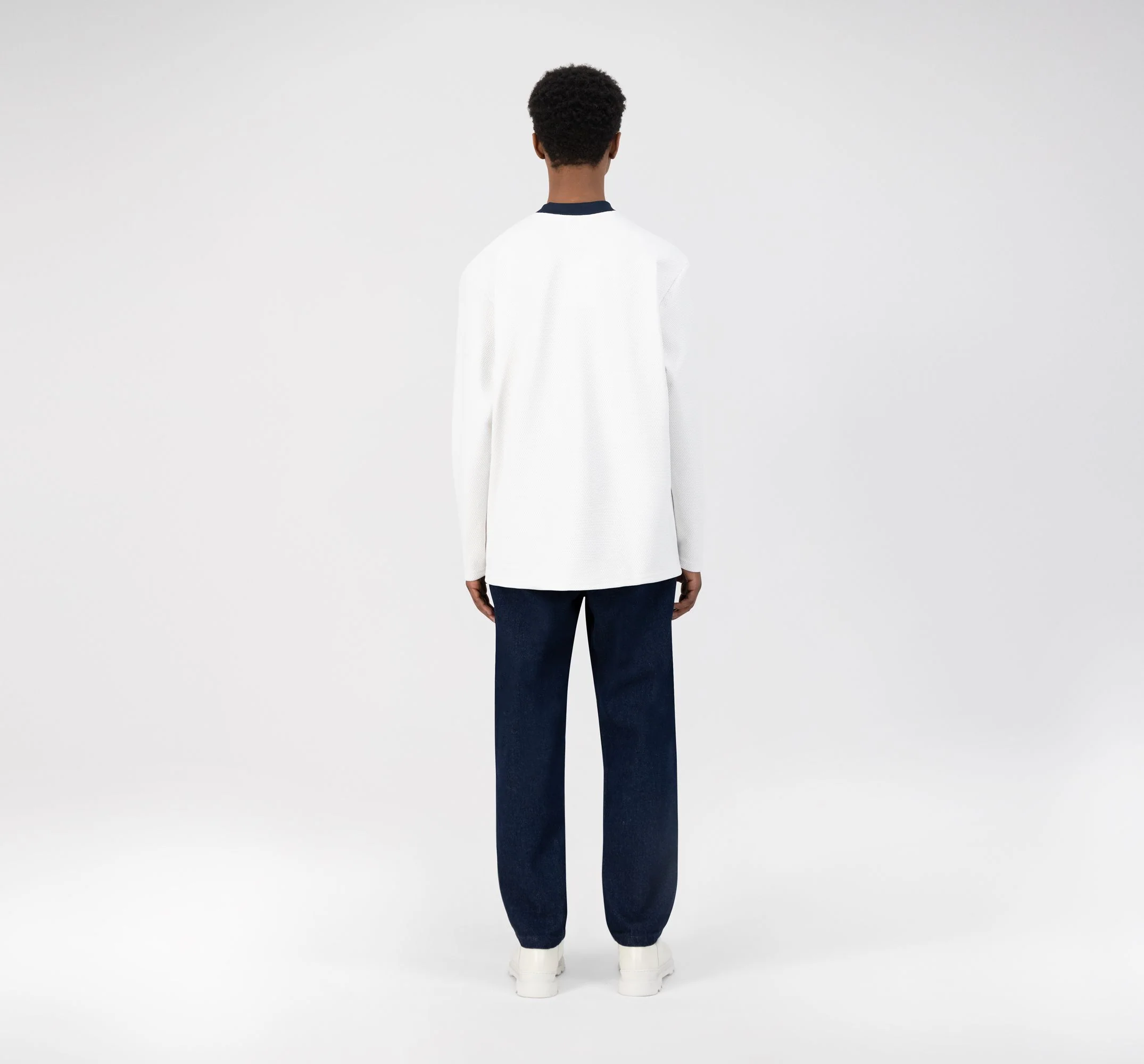Lautrec Longsleeve - Blanc - Image 5
