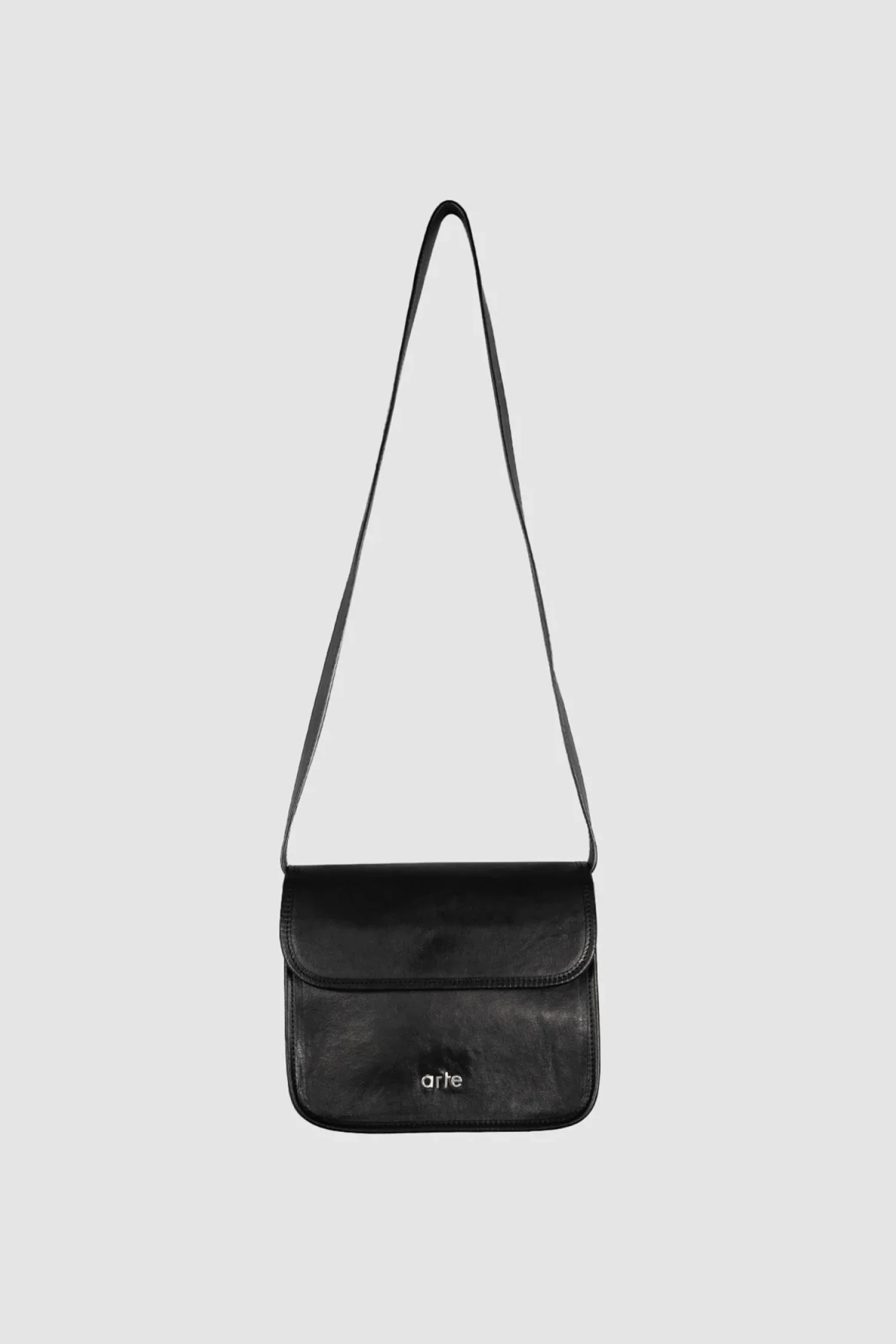 Petit sac en cuir - Noir - Image 2