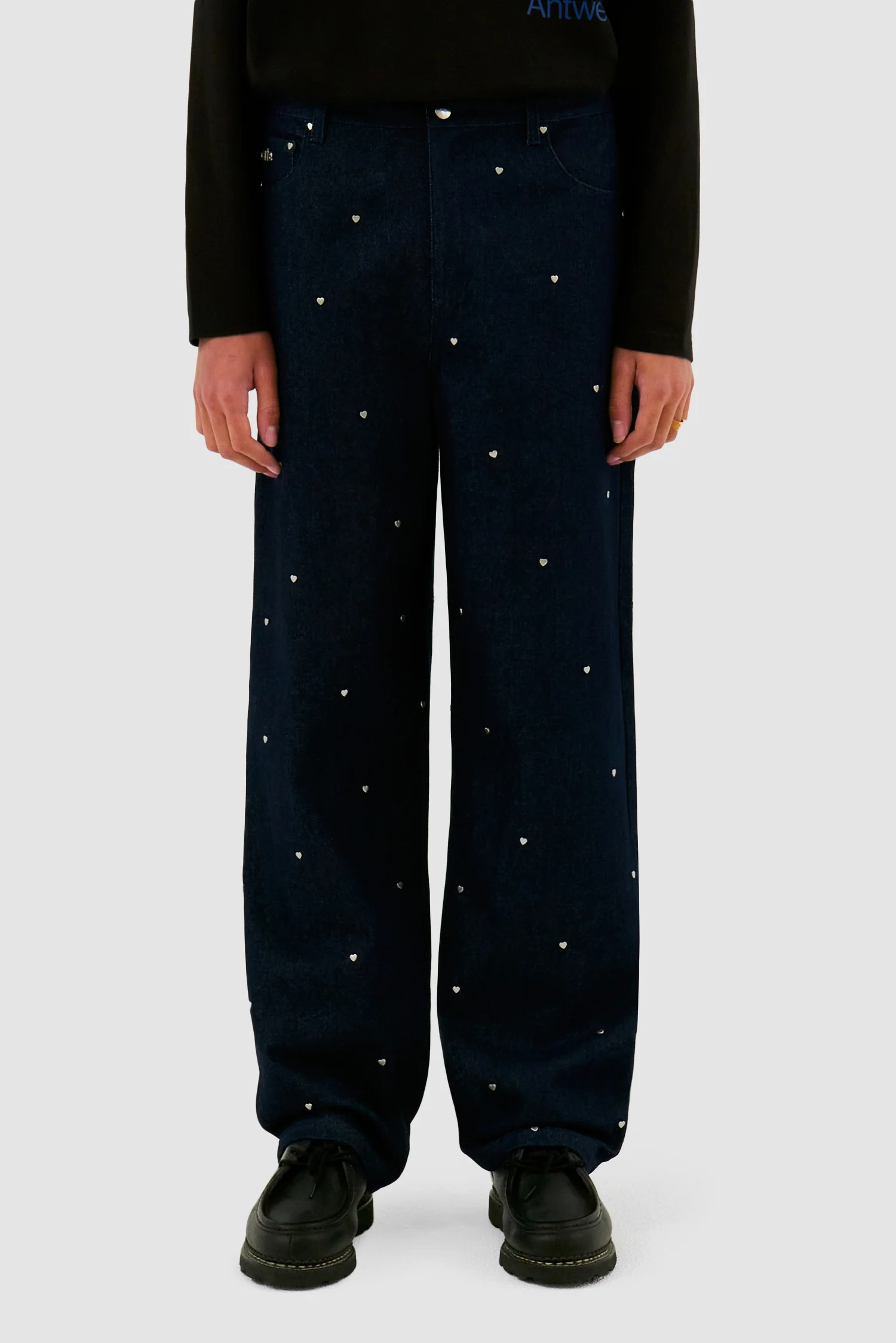 Pantalon Loose Heart - Navy - Image 2
