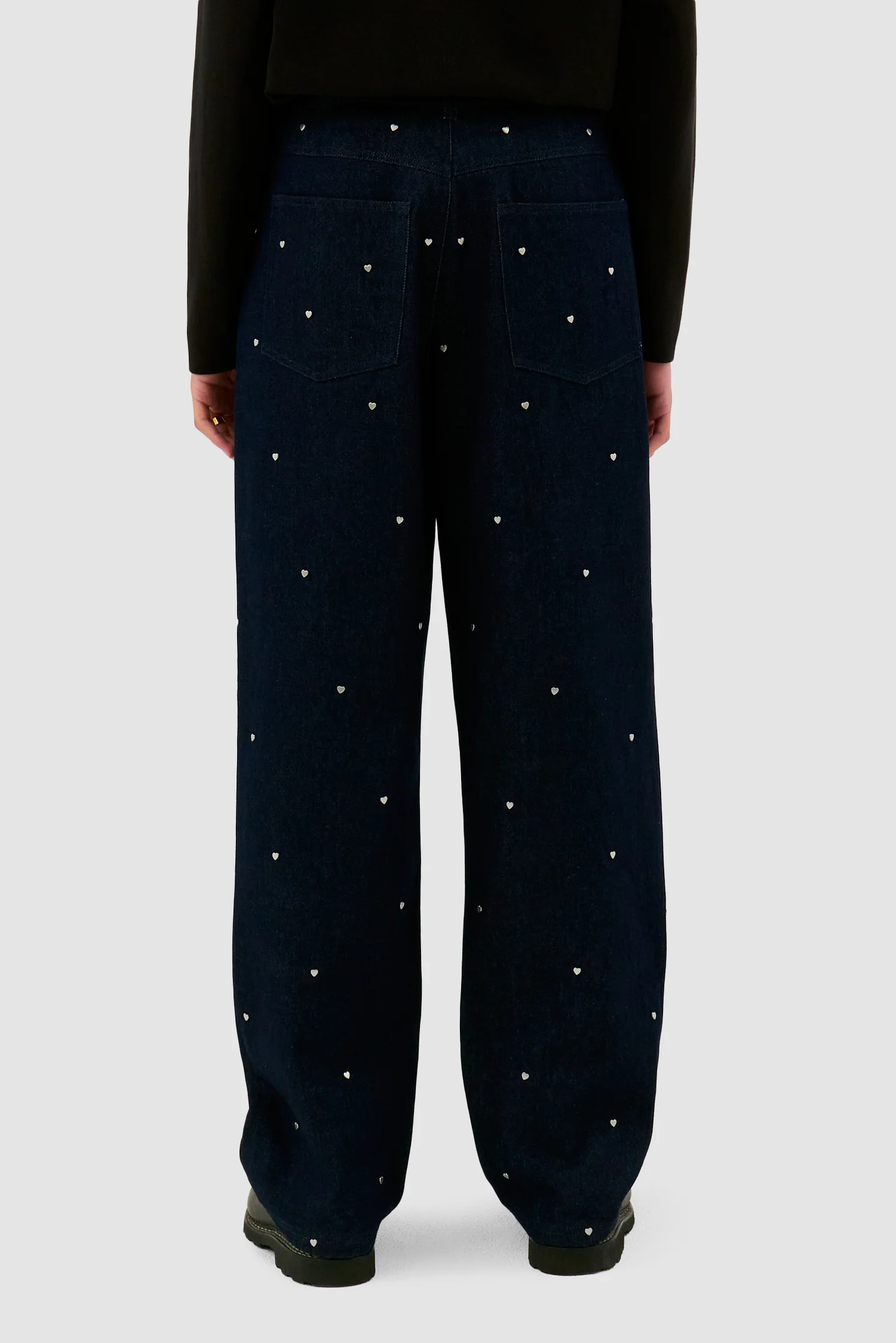 Pantalon Loose Heart - Navy - Image 3