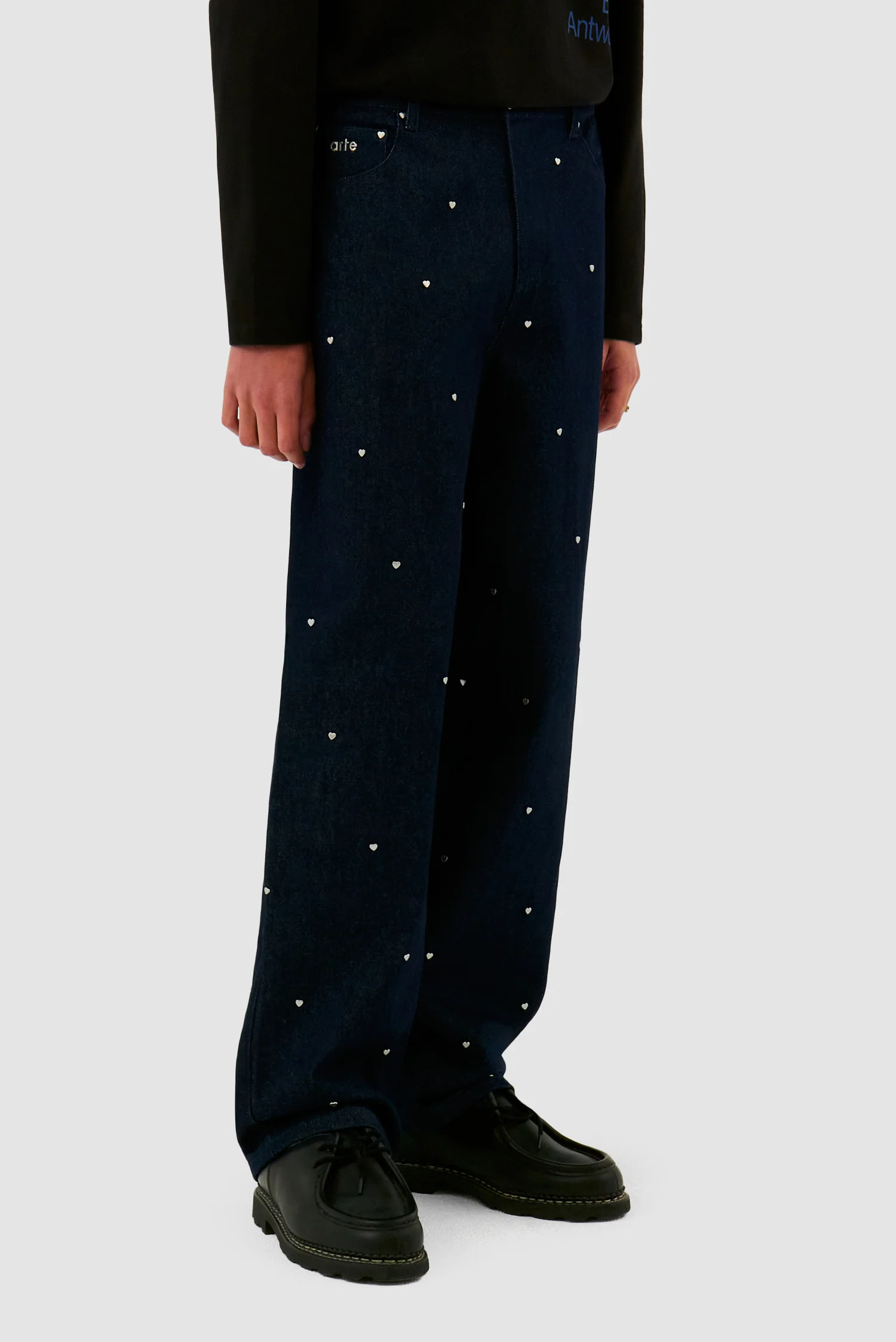 Pantalon Loose Heart - Navy - Image 7