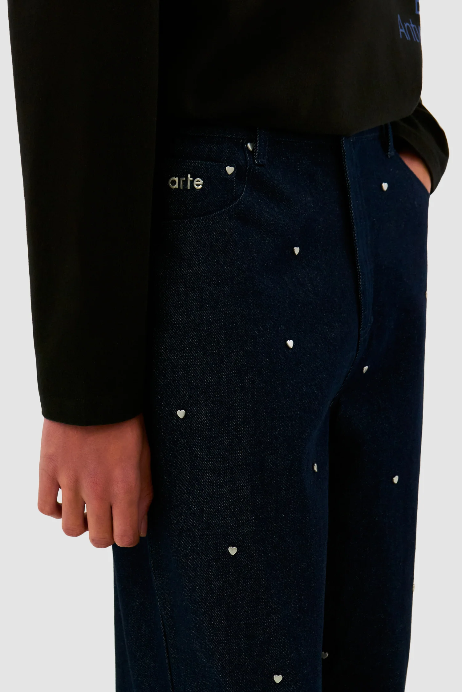 Pantalon Loose Heart - Navy - Image 8