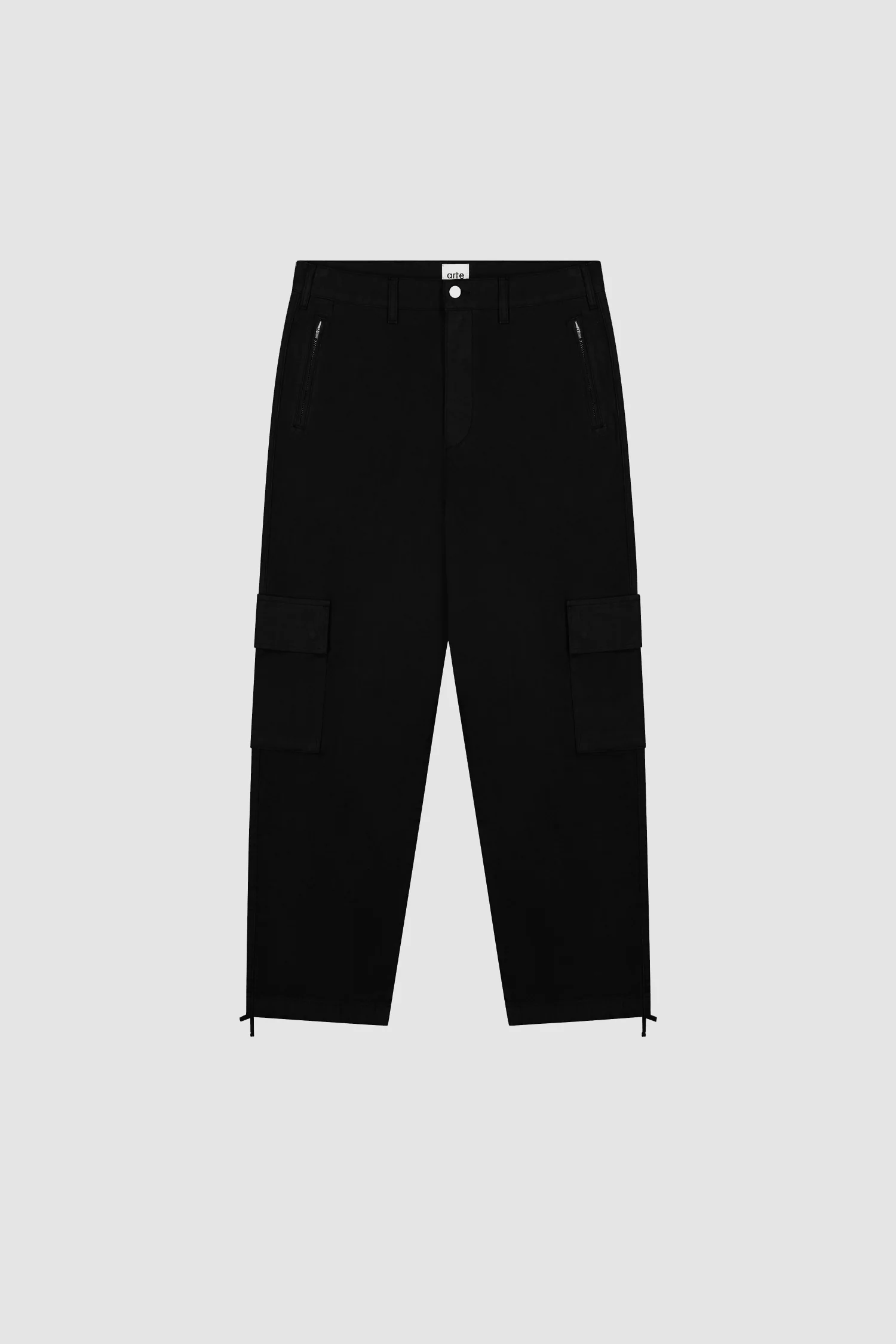 Pantalon cargo bas - Noir - Image 8
