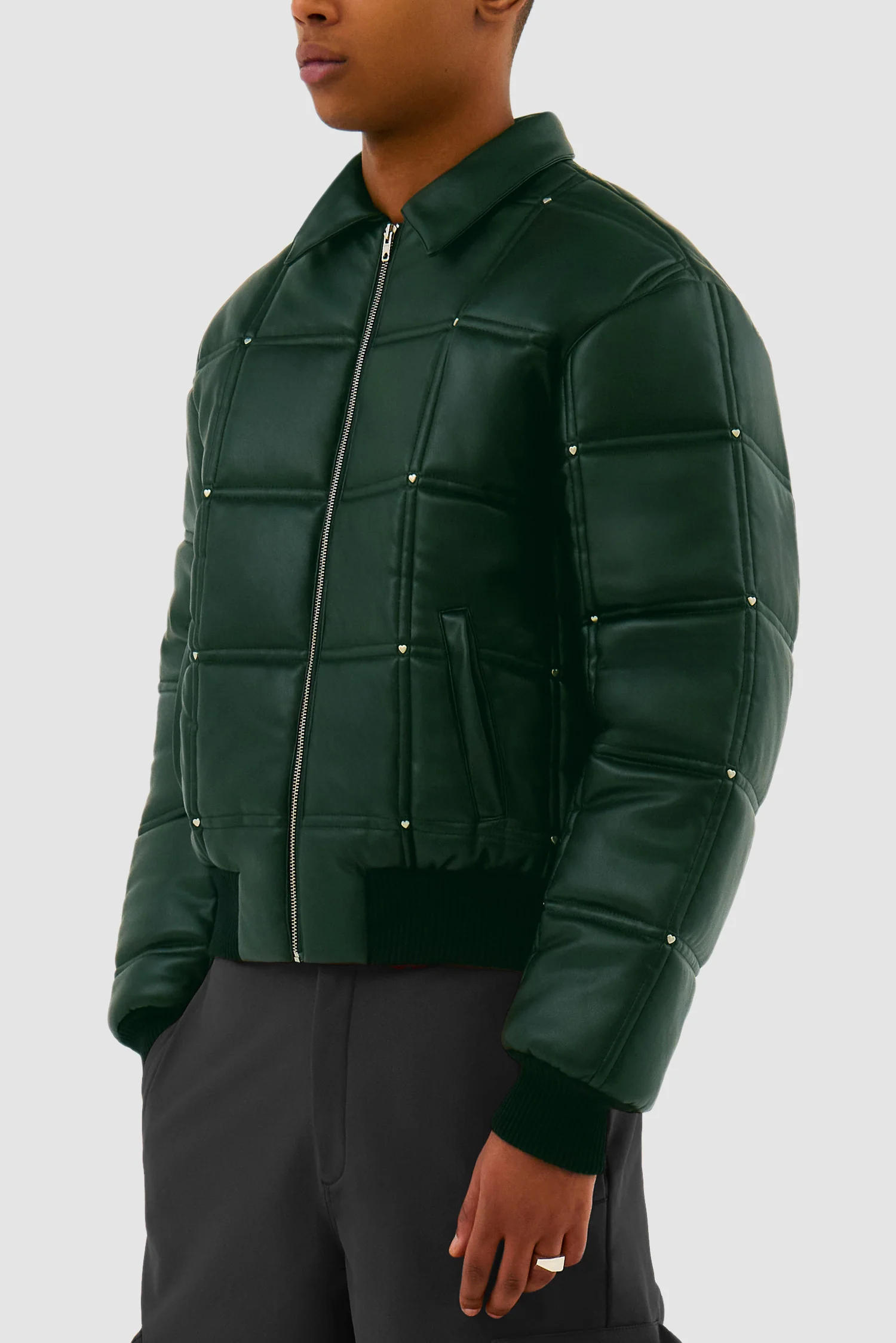 Veste Metal Hearts - Vert - Image 6