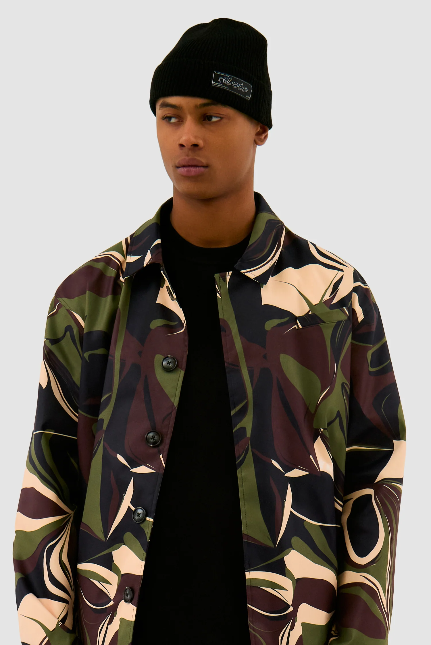Bonnet Woven Label - Noir - Image 3