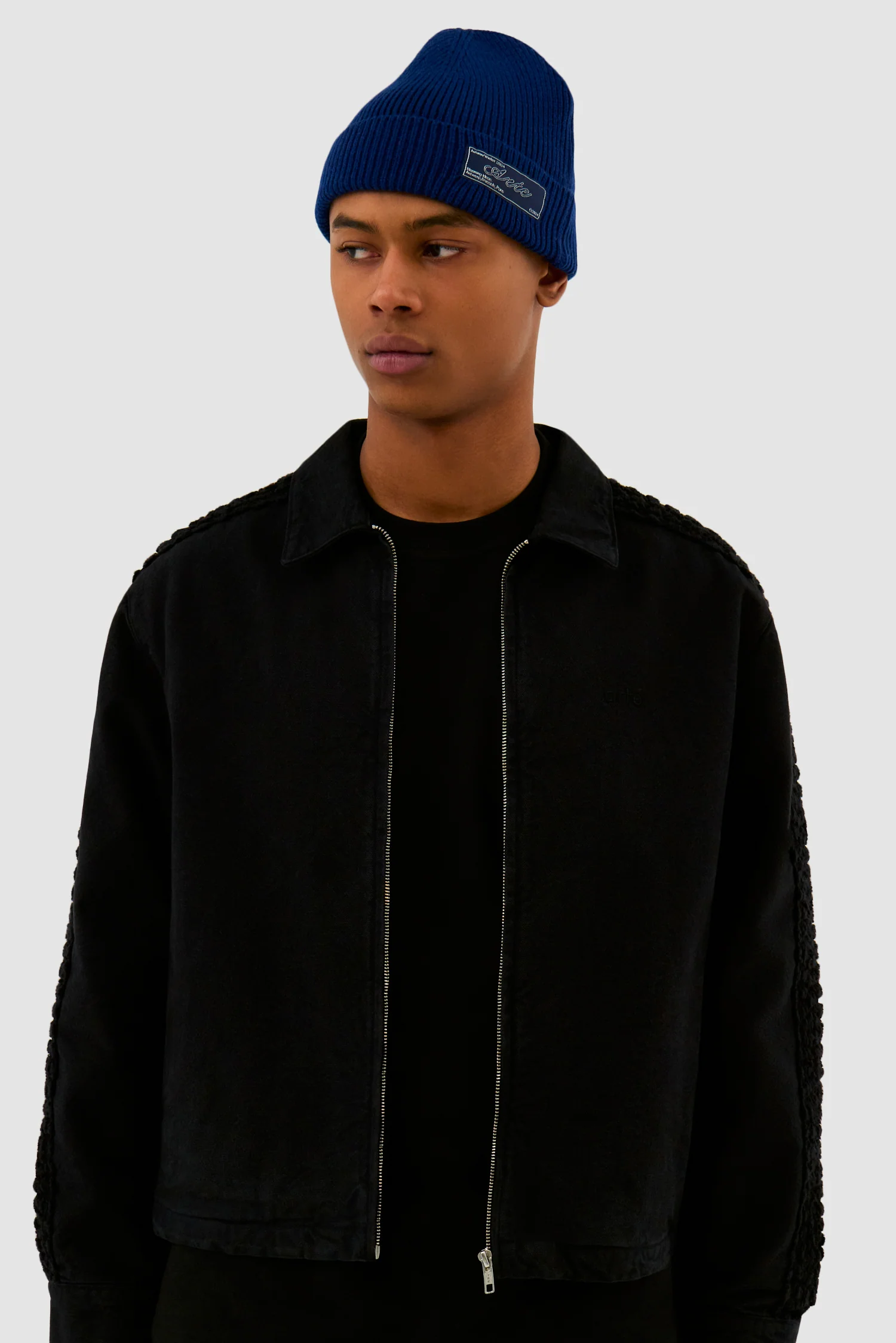 Bonnet Woven Label - Marine - Image 3