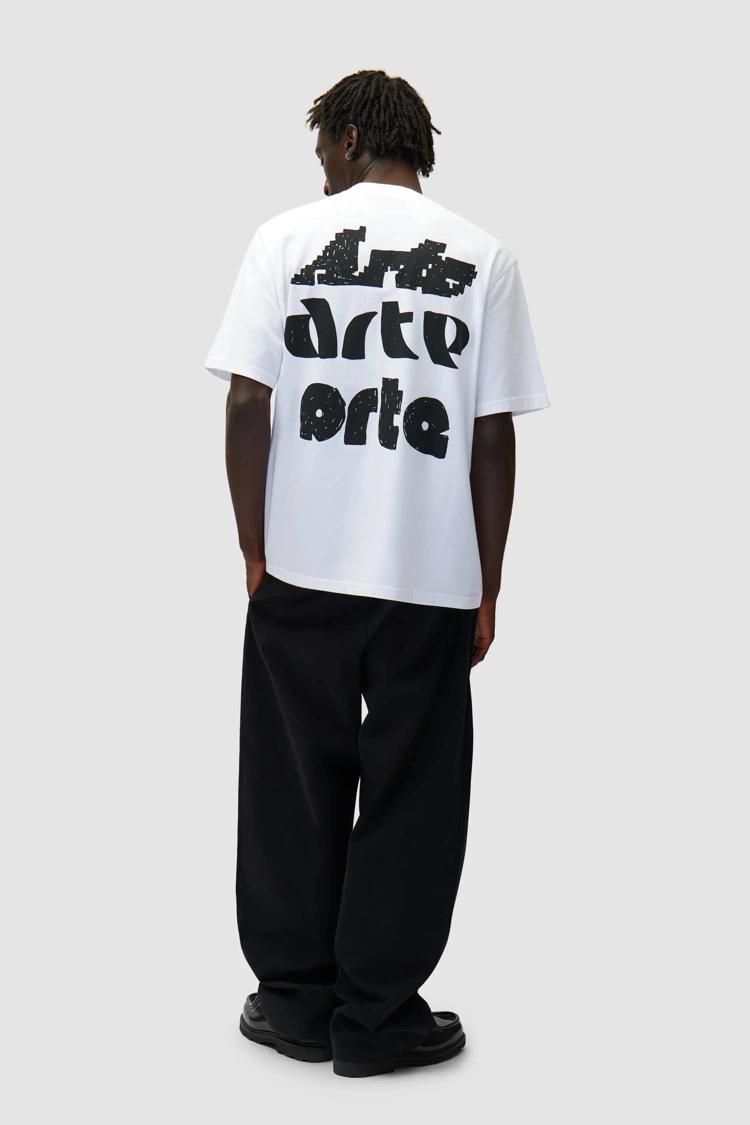 Multi Arte T-Shirt imprimé - Blanc - Image 4