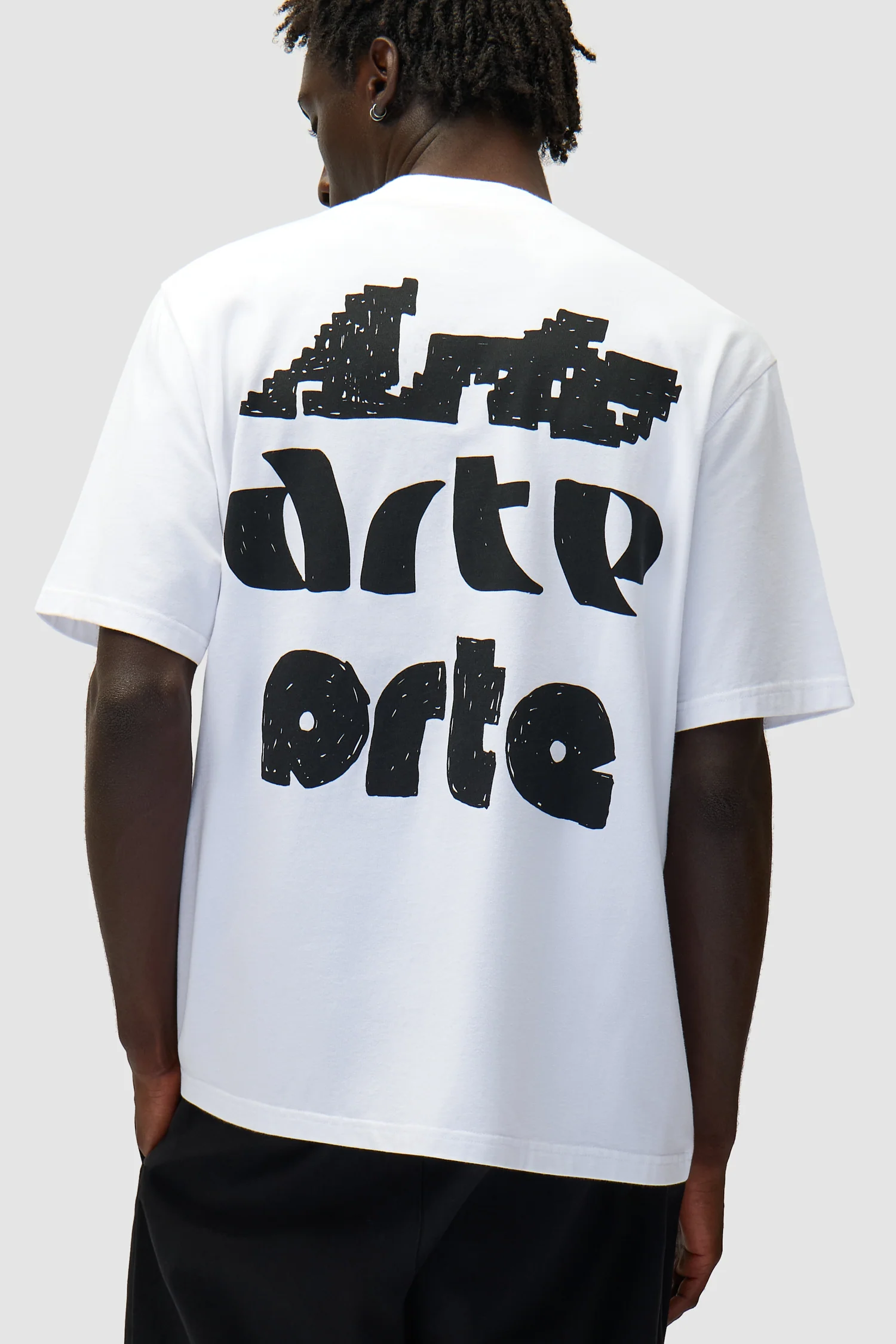Multi Arte T-Shirt imprimé - Blanc - Image 7