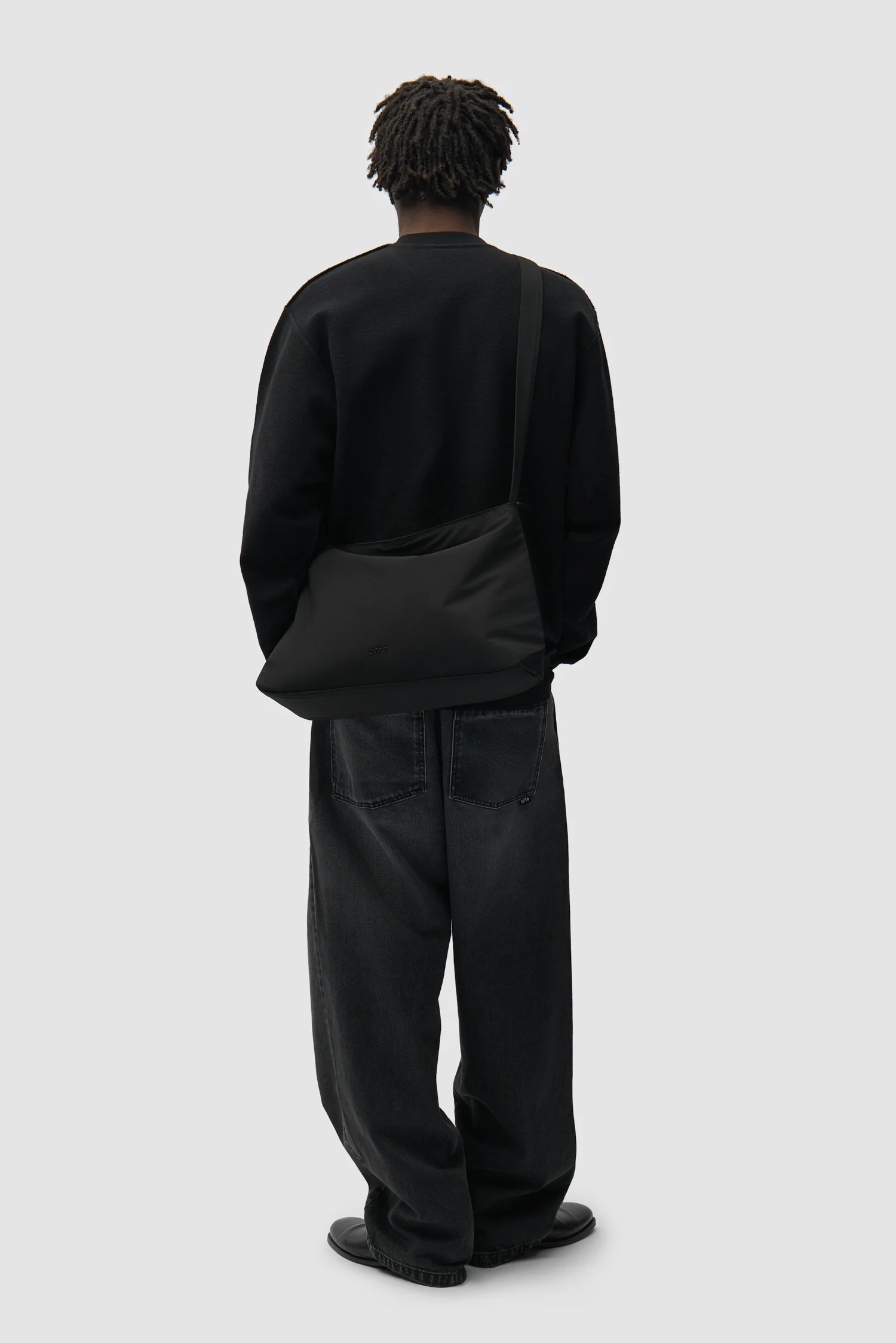 Sac en nylon - Noir - Image 4