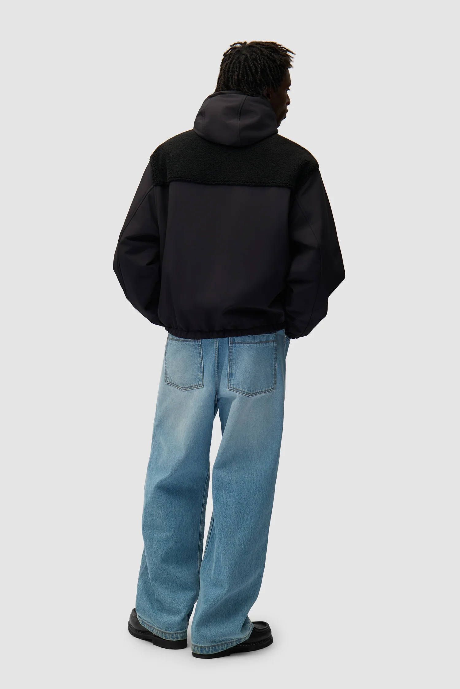 Veste technique en nylon - Noir - Image 12