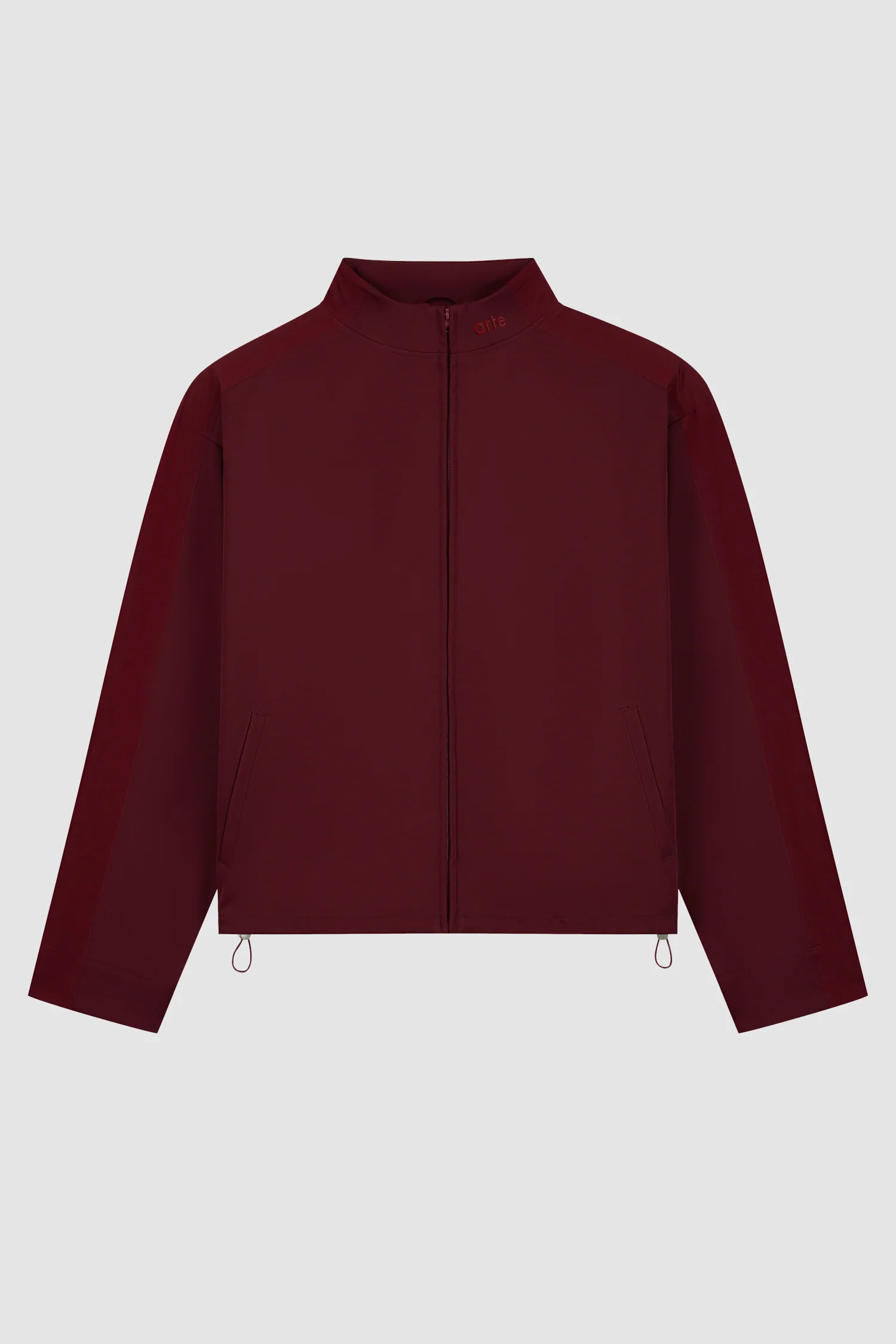 Veste de survêtement en nylon - Bordeaux - Image 8