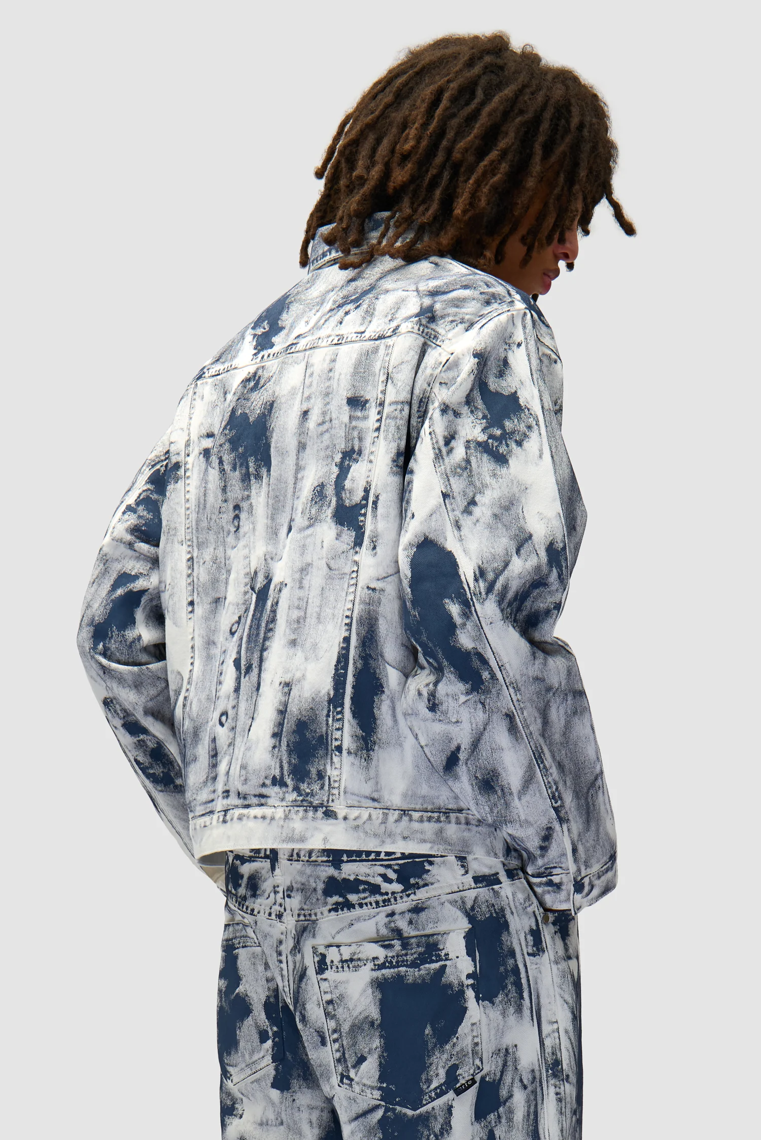 Veste peinture - Blanc - Image 3