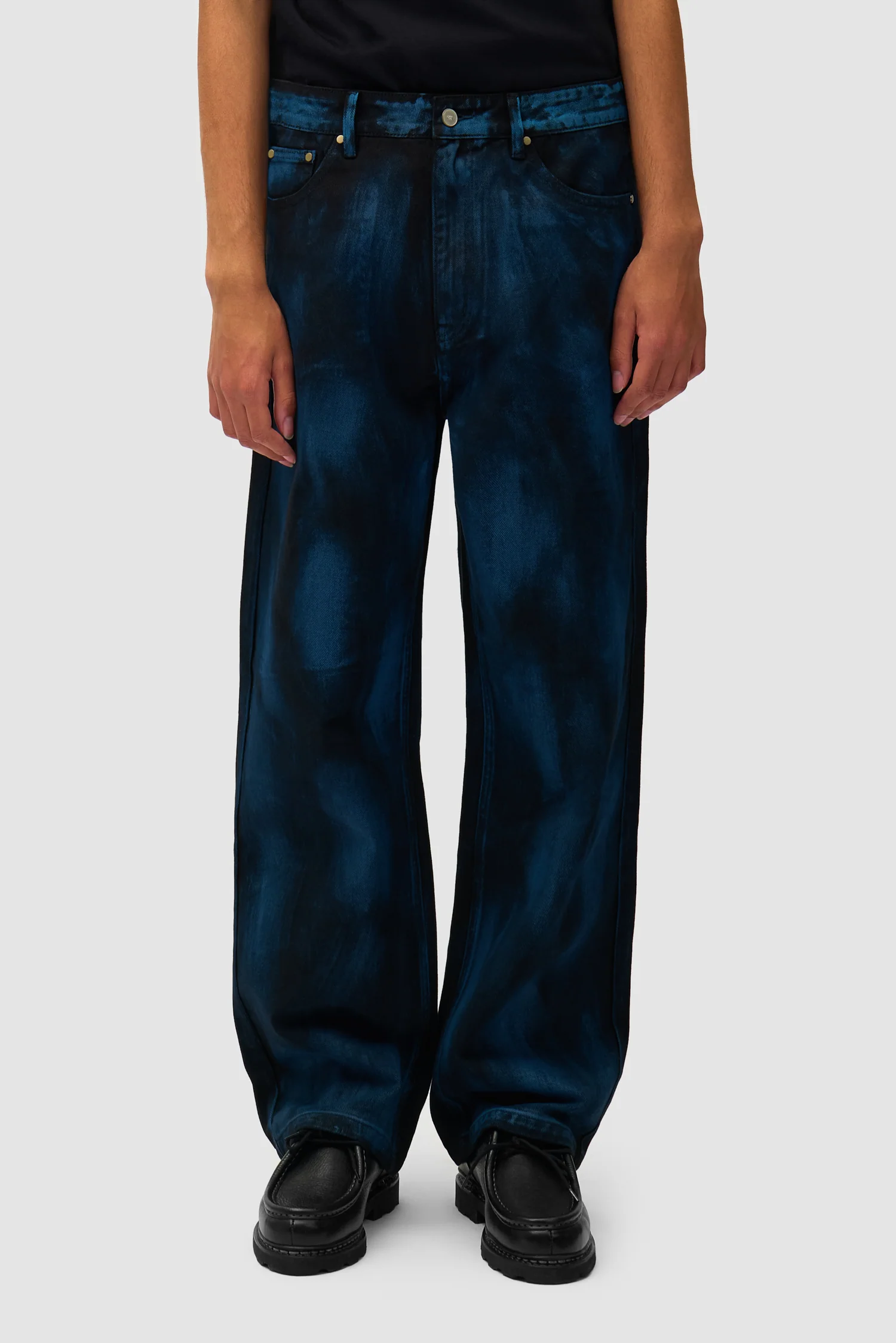 Pantalon de peinture - Noir - Image 2