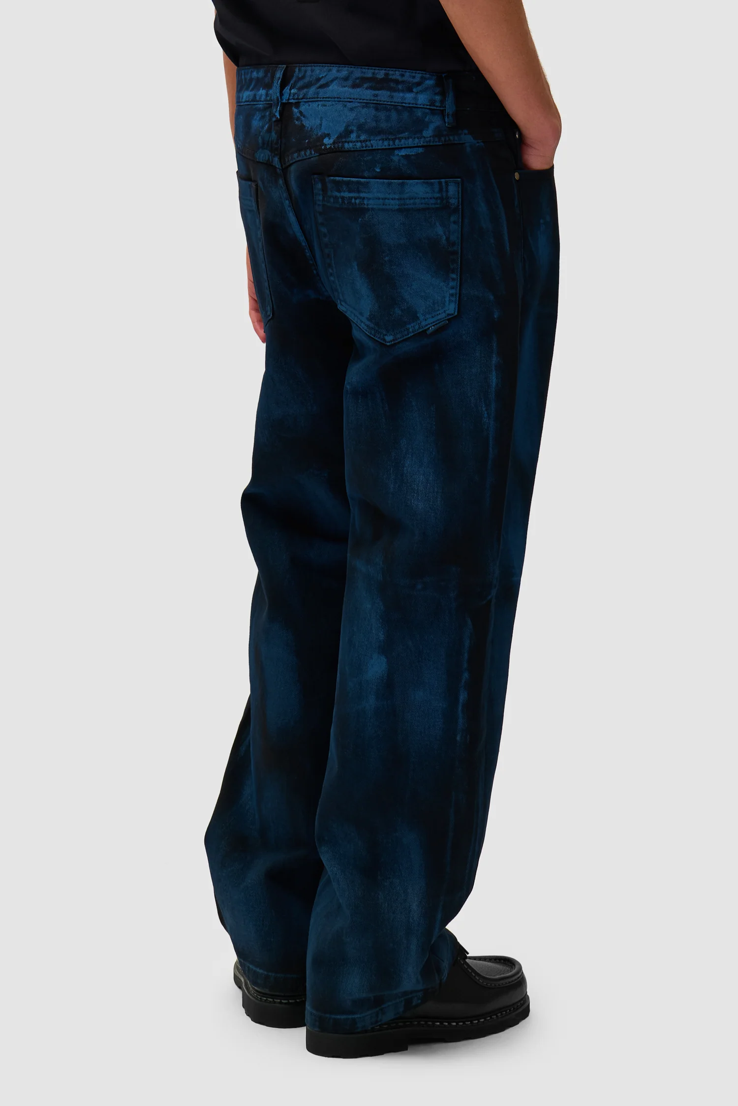 Pantalon de peinture - Noir - Image 3