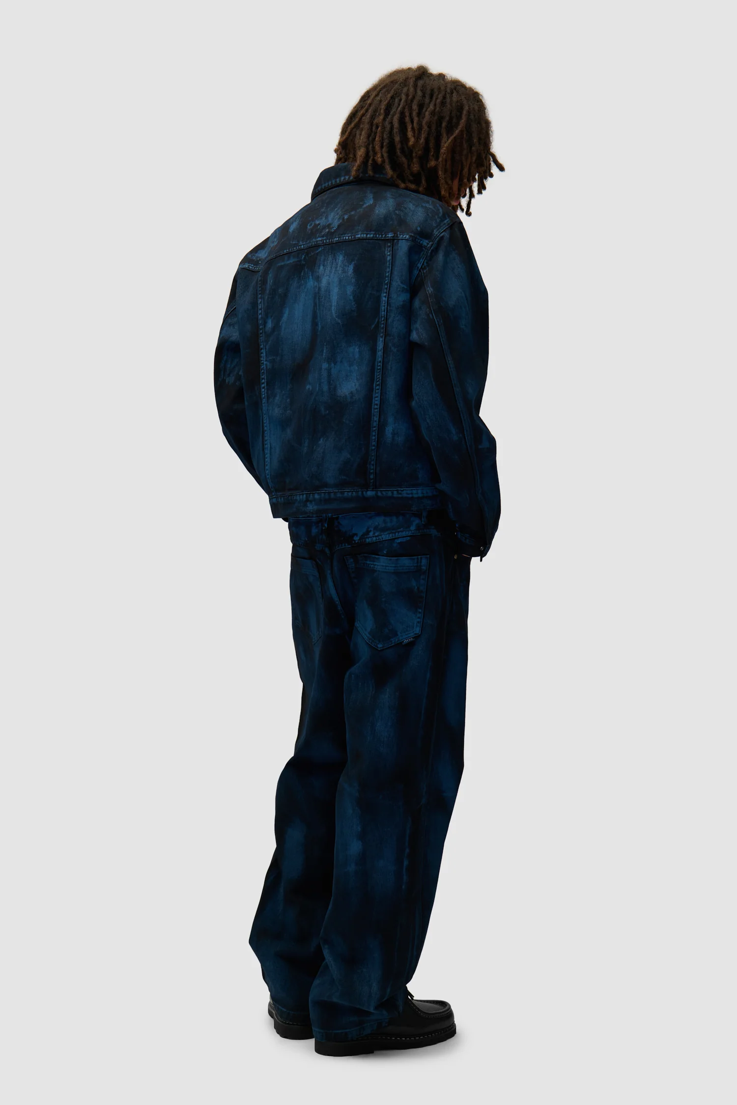 Pantalon de peinture - Noir - Image 6