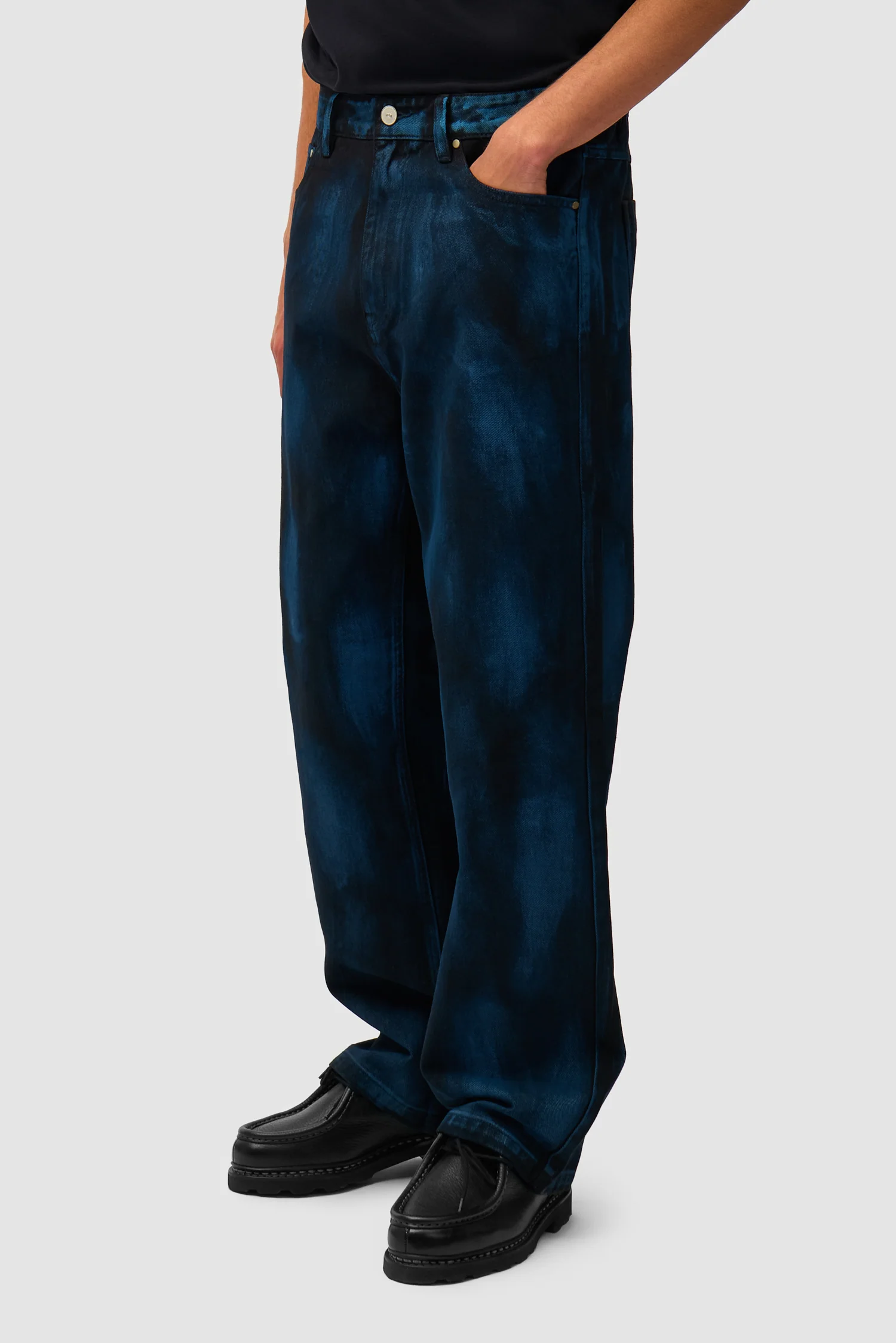 Pantalon de peinture - Noir - Image 7
