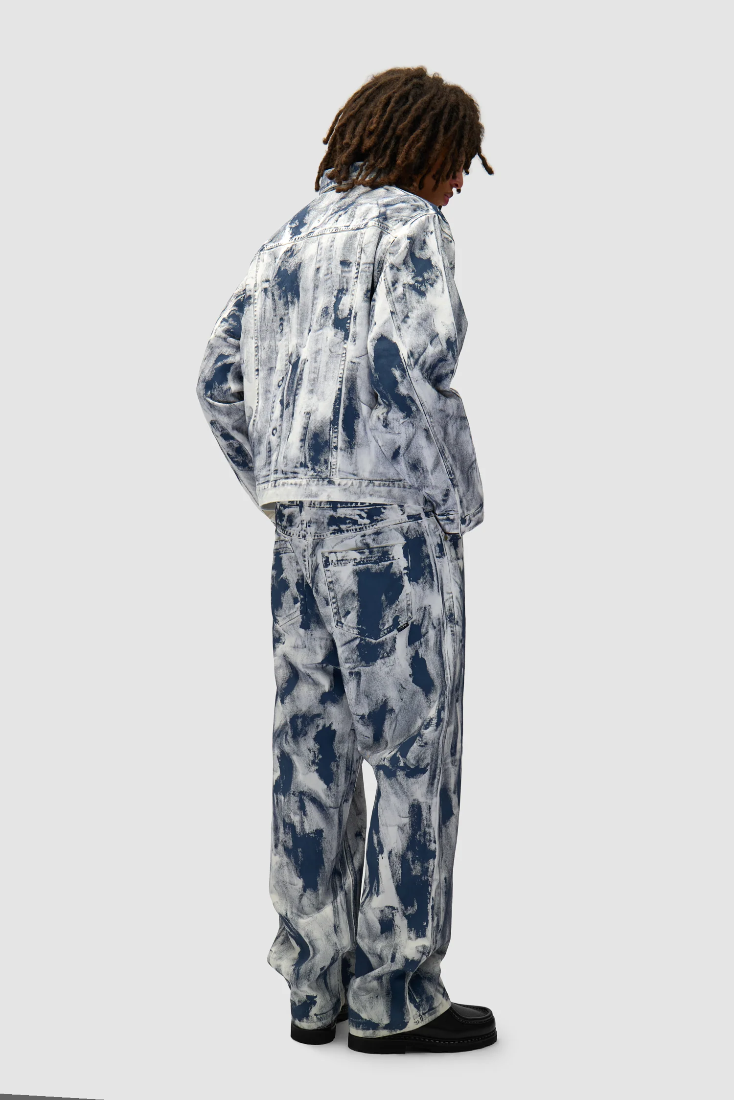 Pantalon de peinture - Blanc - Image 6