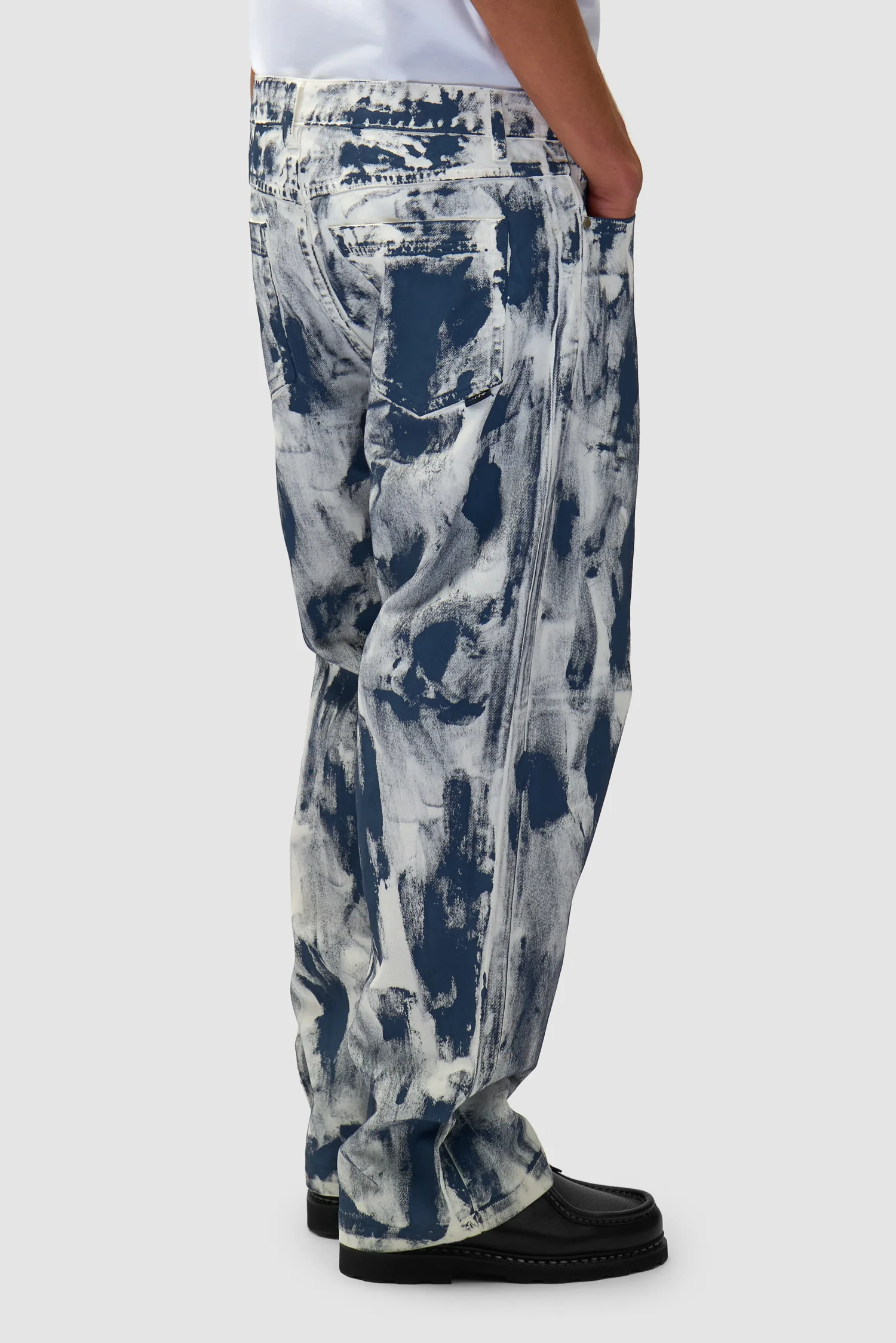 Pantalon de peinture - Blanc - Image 7