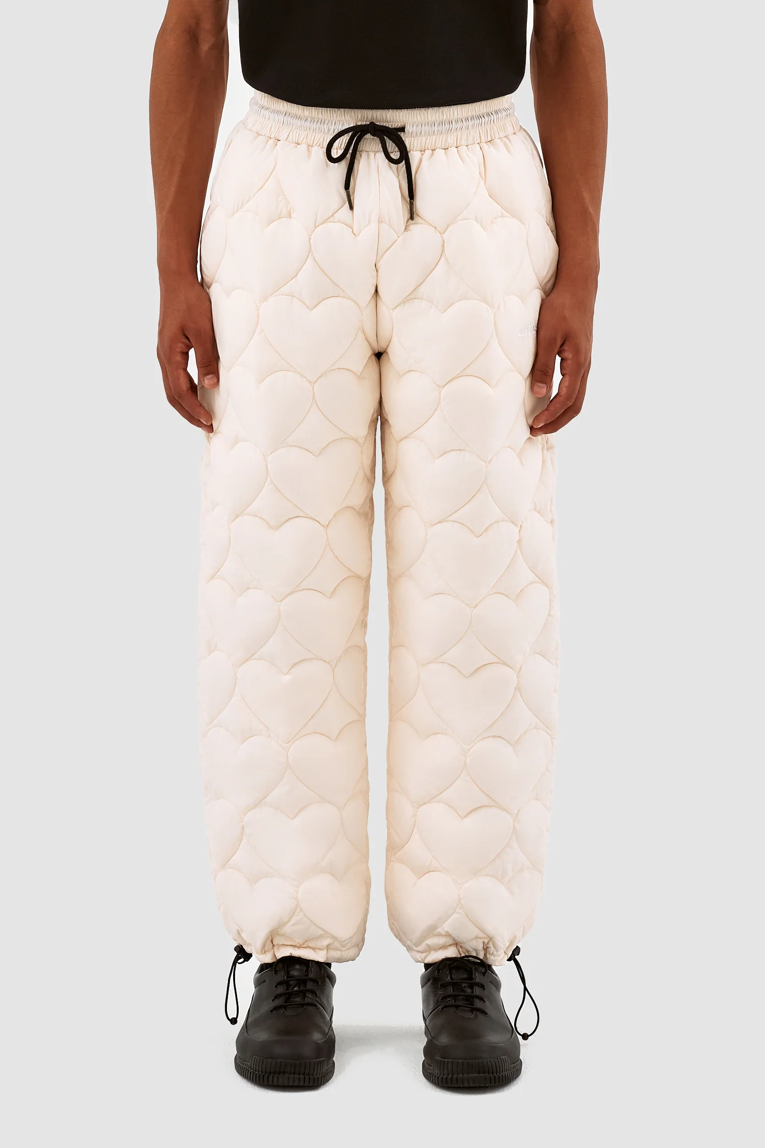 Pantalon en molleton Paolo Heart - Crème - Image 2
