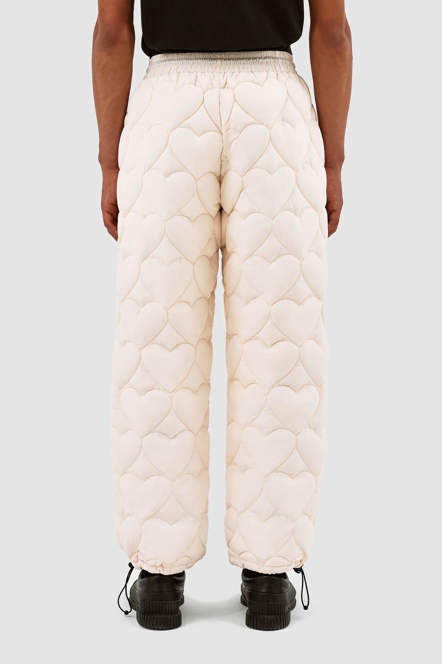 Pantalon en molleton Paolo Heart - Crème - Image 3
