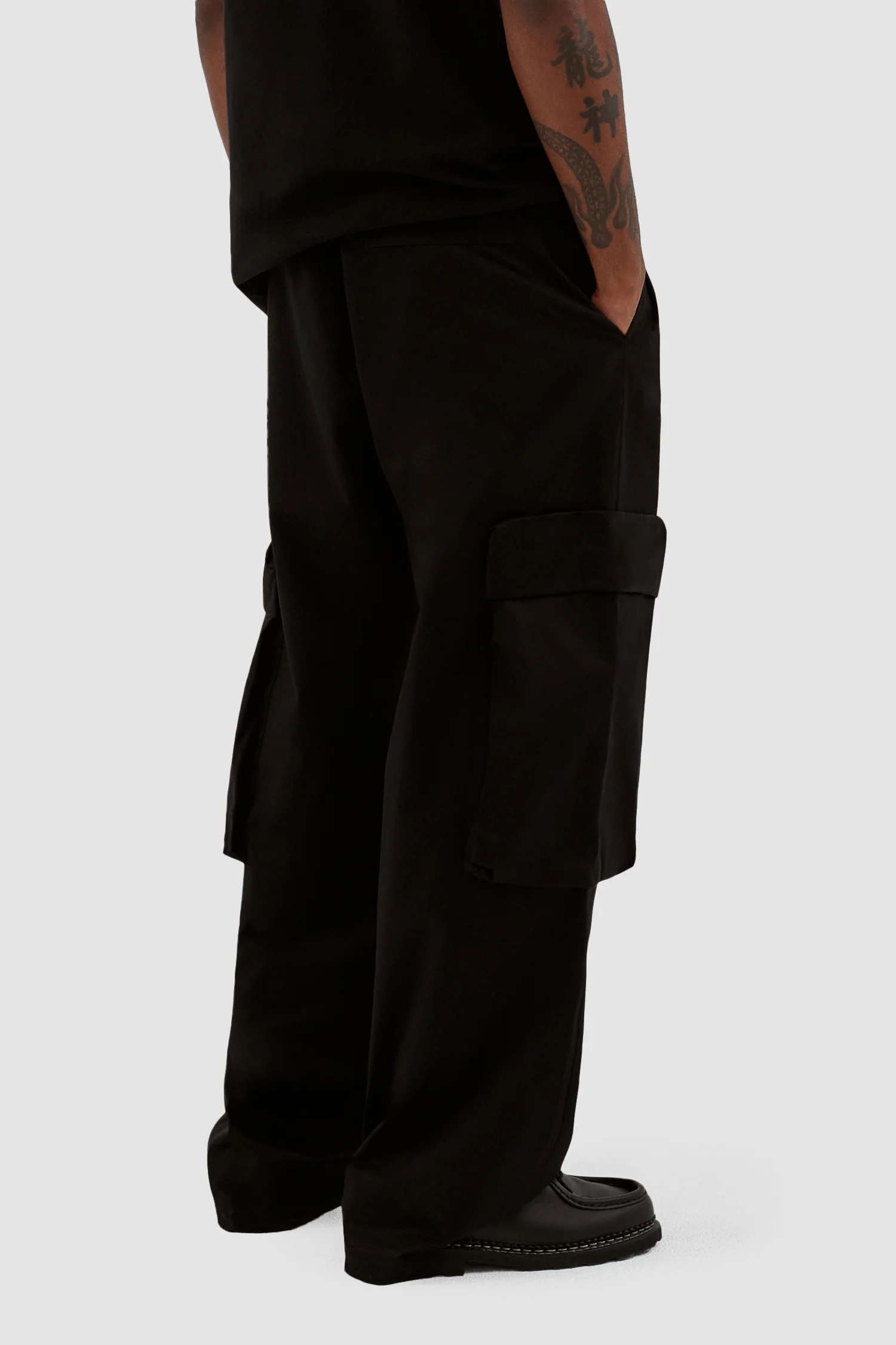 Pantalon à poches Park - Noir - Image 4