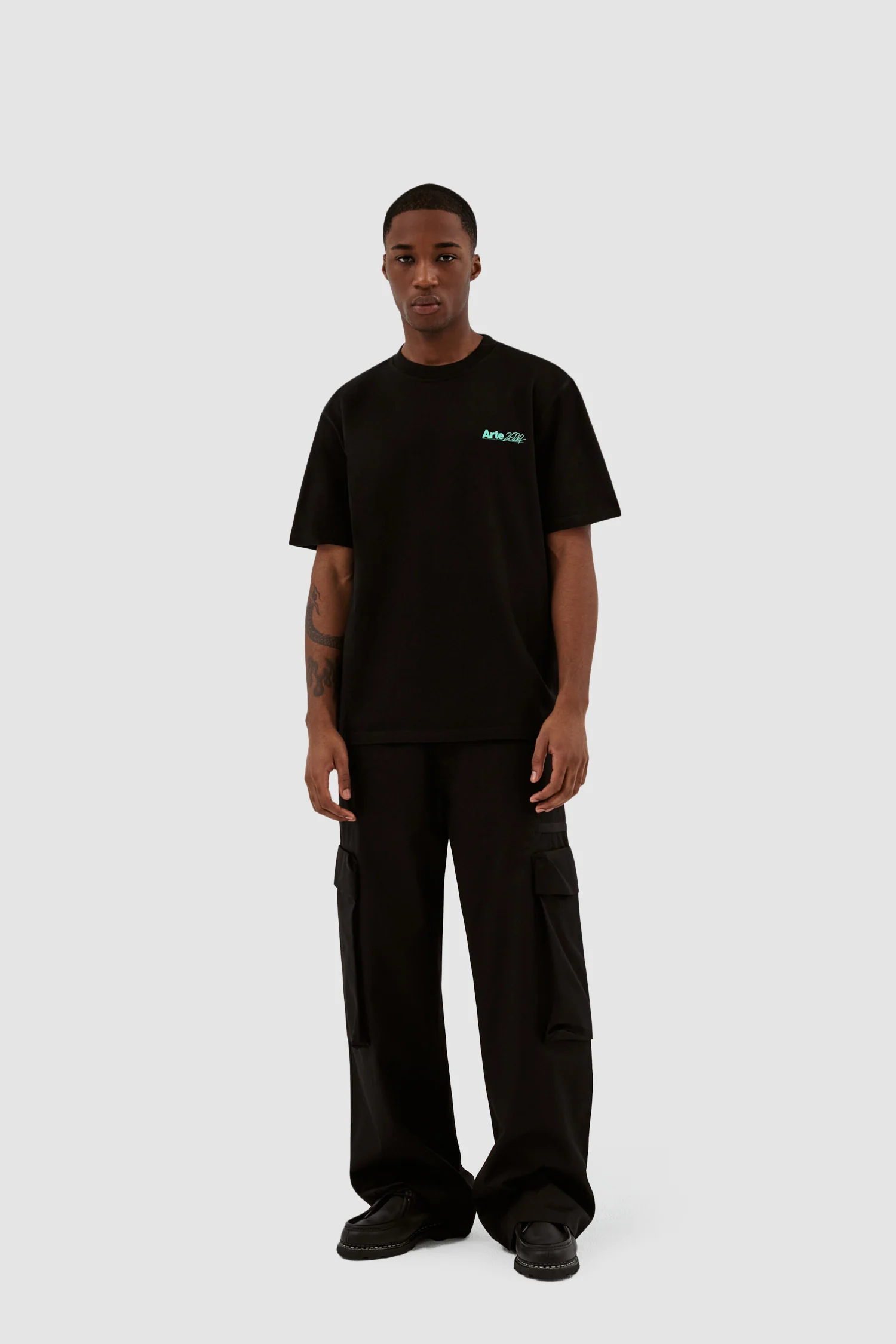 Pantalon à poches Park - Noir - Image 5