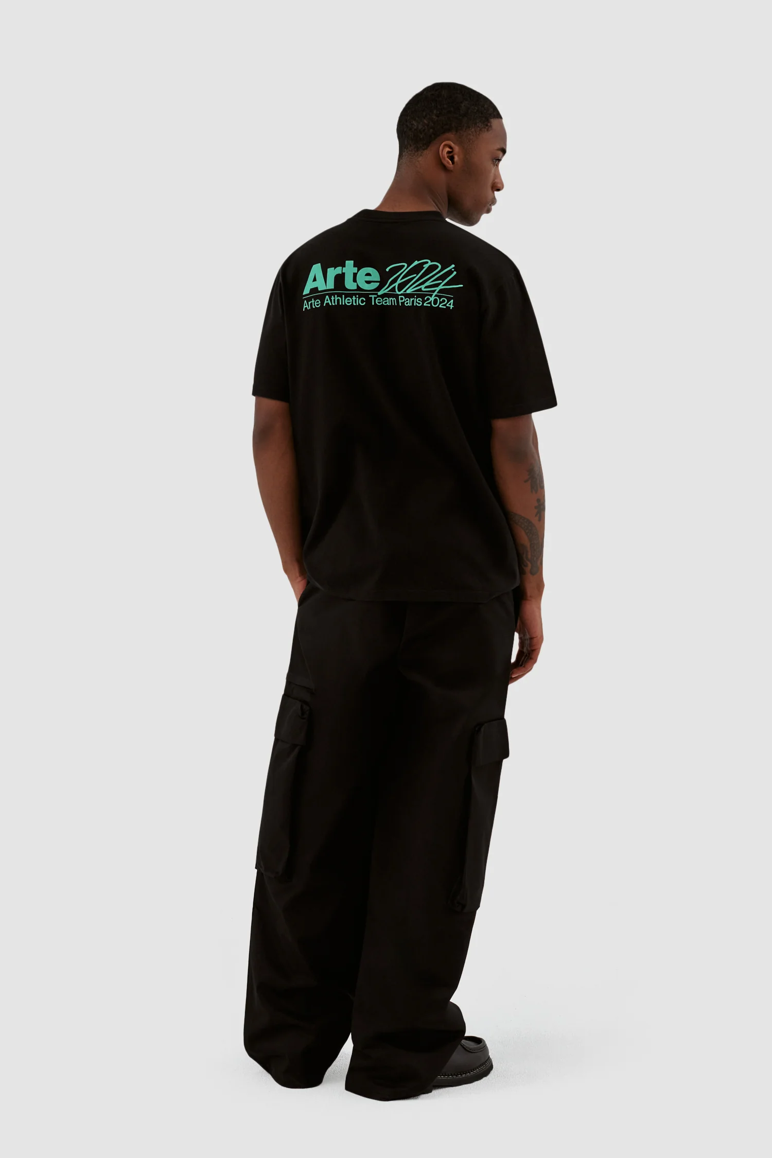 Pantalon à poches Park - Noir - Image 6