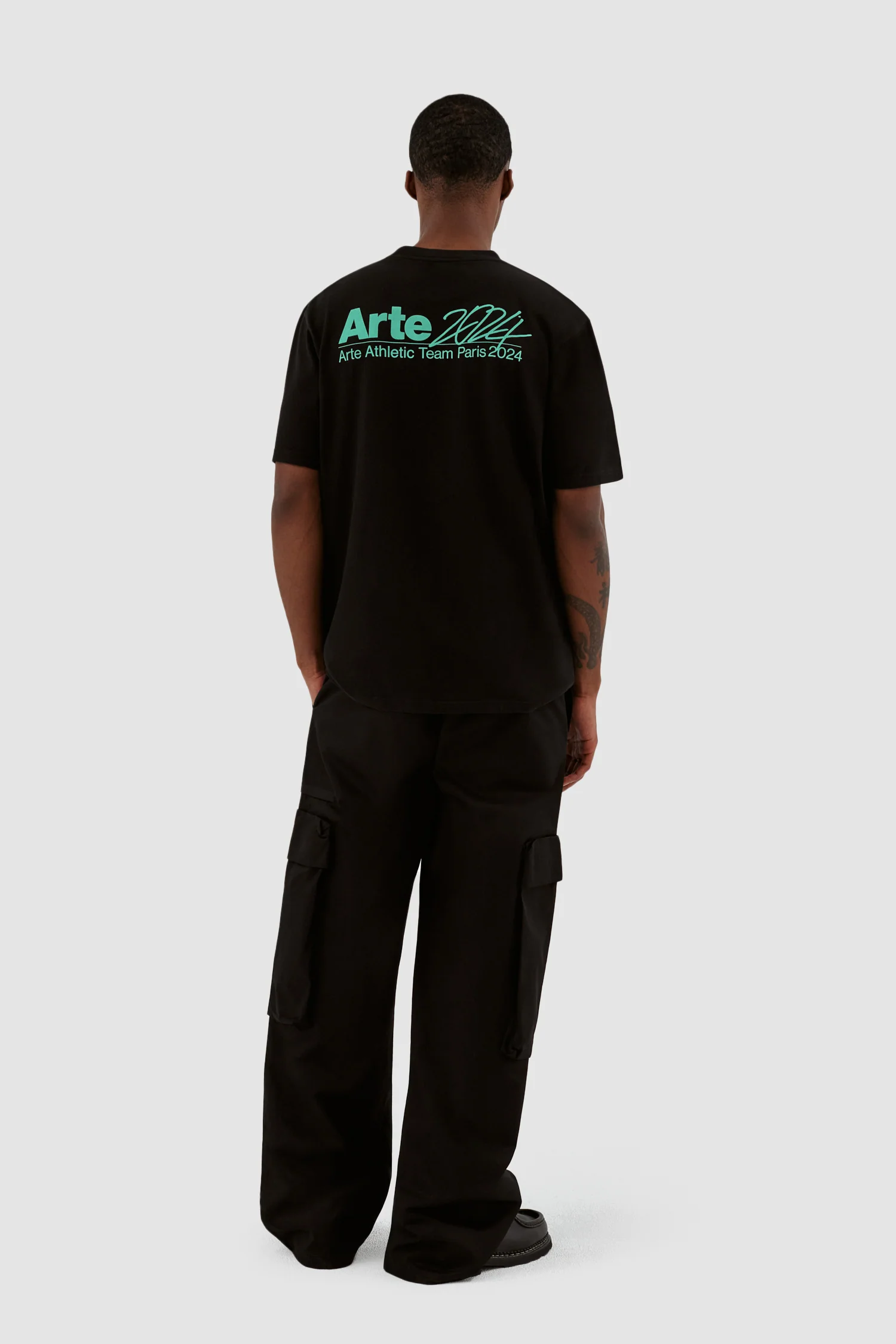Pantalon à poches Park - Noir - Image 7