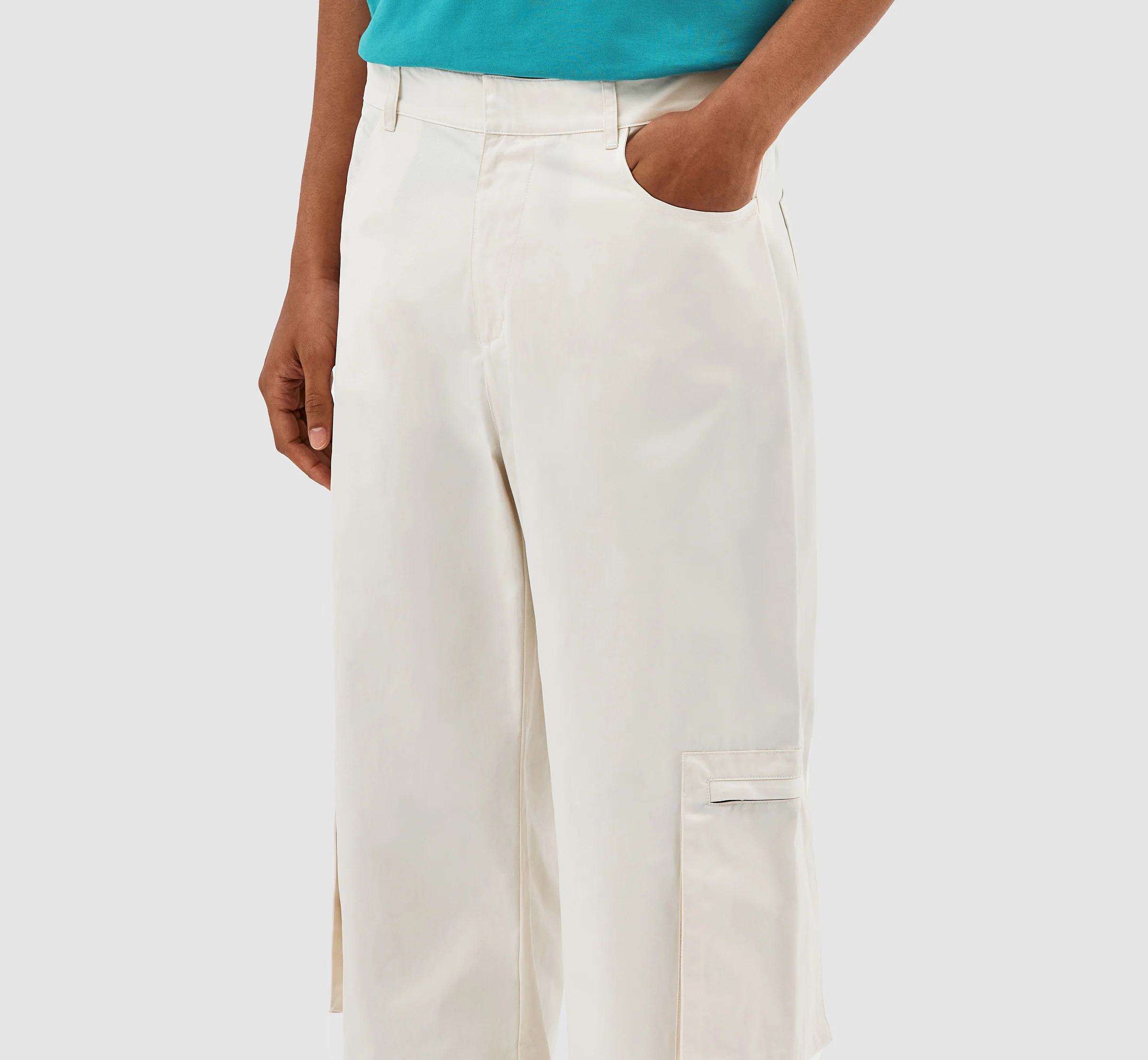 Pantalon à double poche Patrick - Crème - Image 4