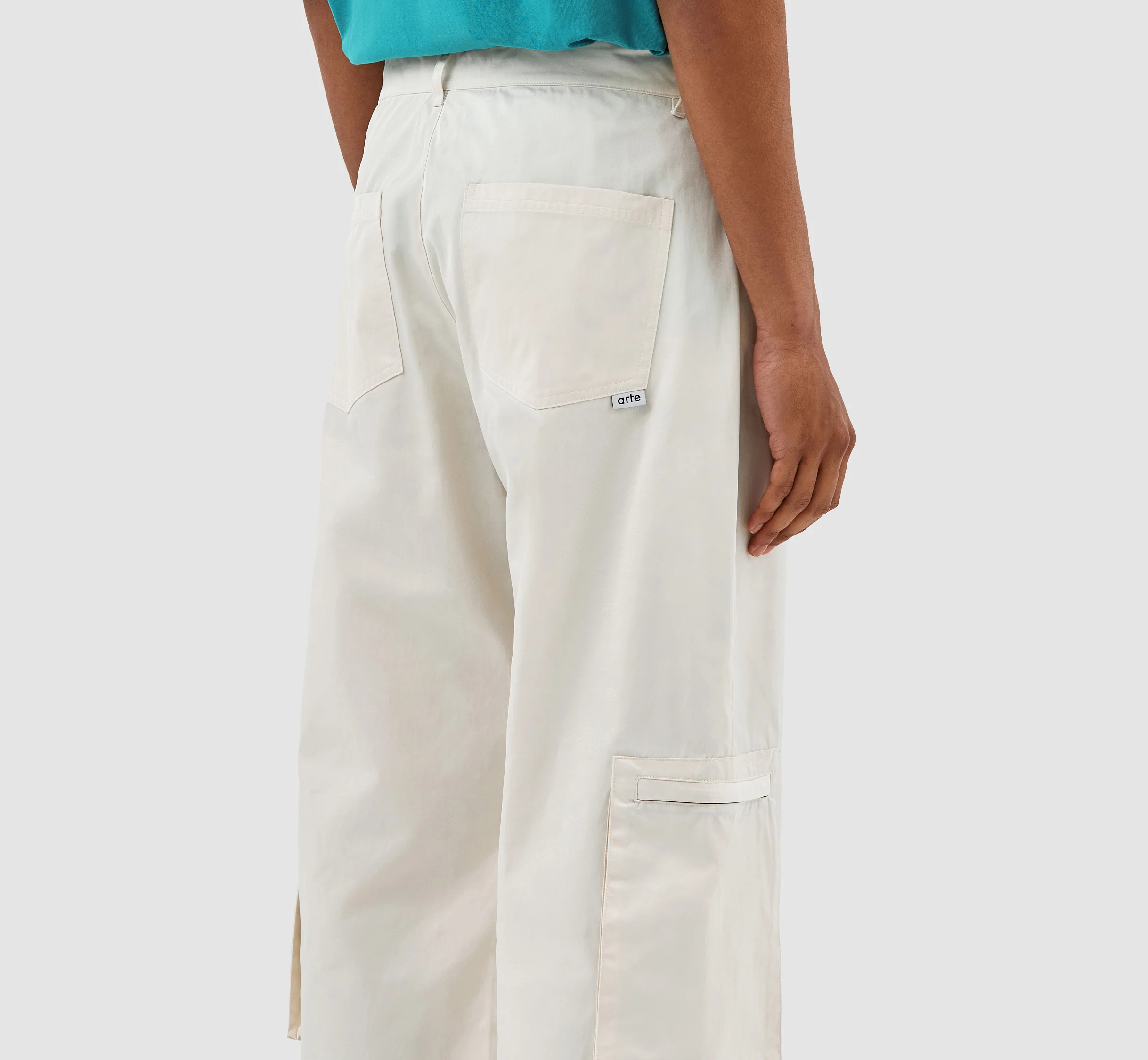 Pantalon à double poche Patrick - Crème - Image 5
