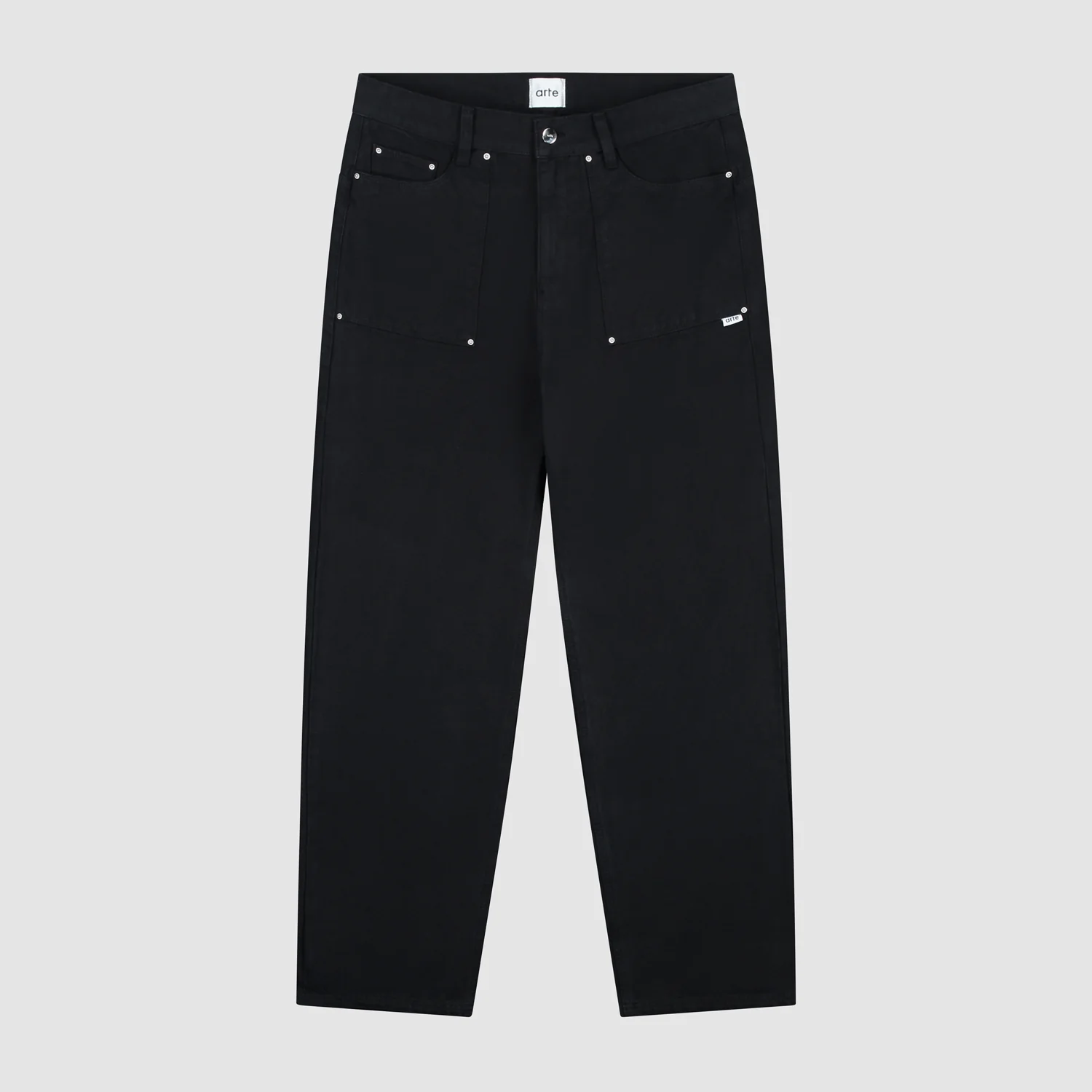 Pantalon Paul en toile - Noir