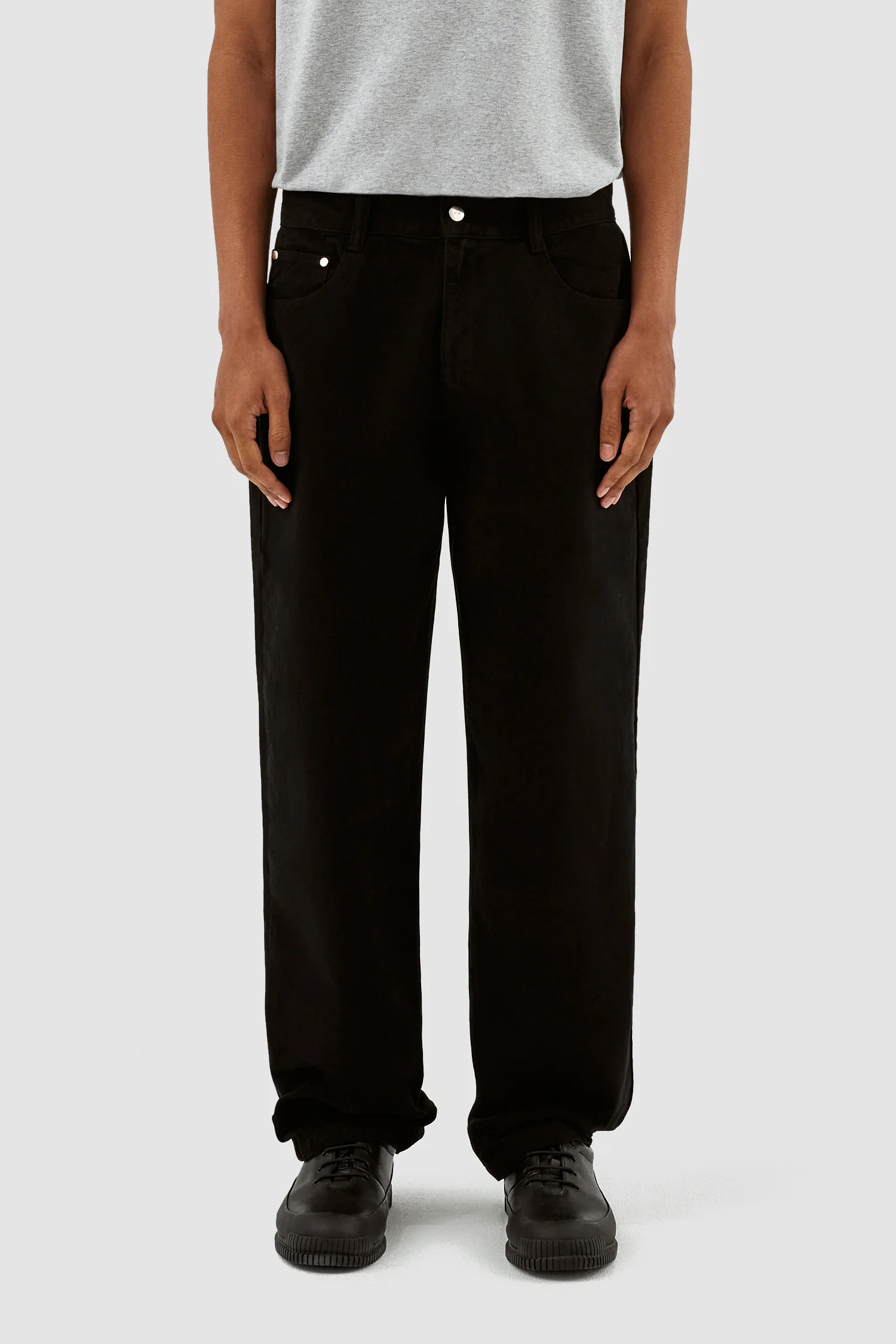 Pantalon Paul Pocket Logo - Noir - Image 3
