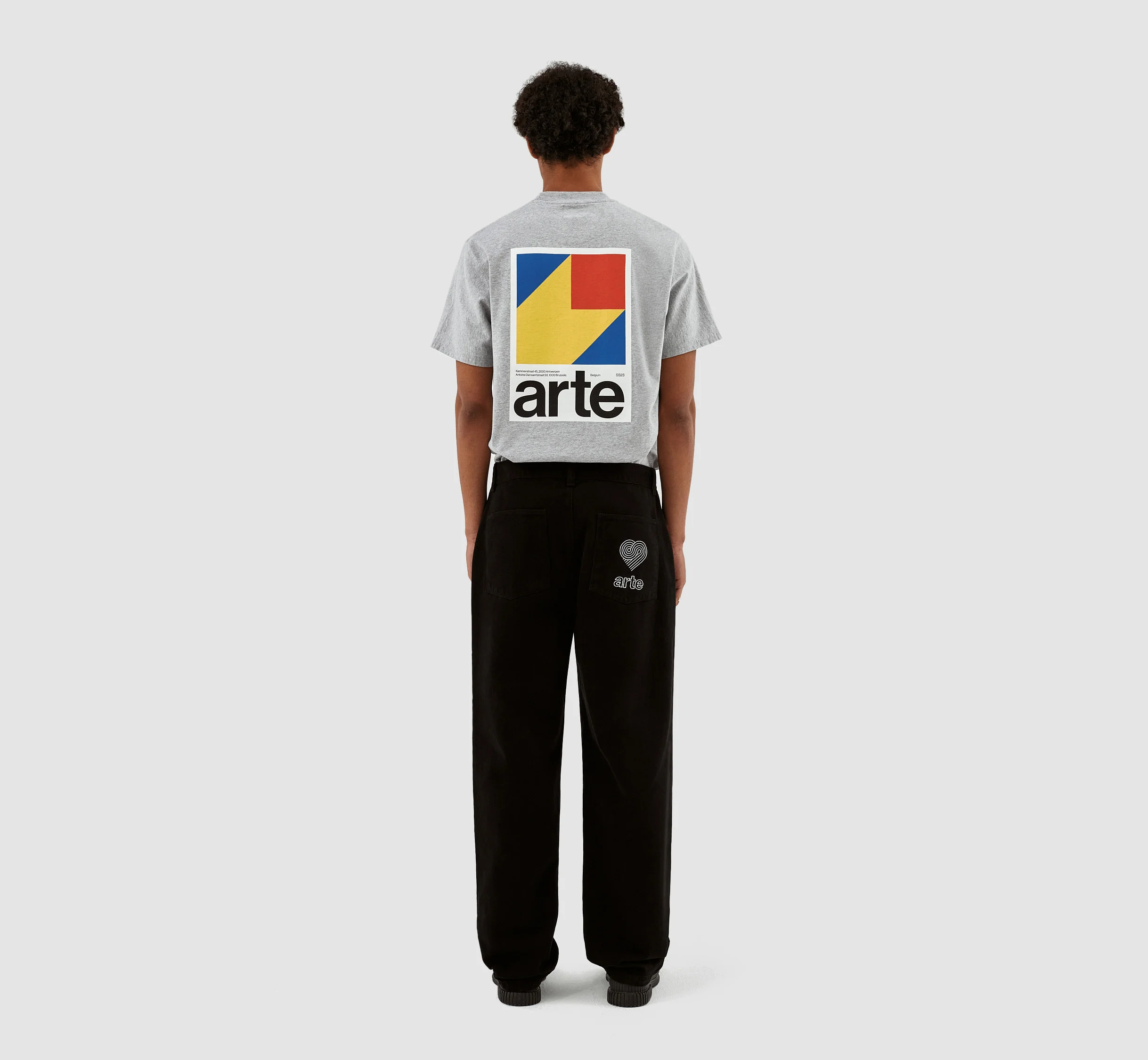 Pantalon Paul Pocket Logo - Noir - Image 5