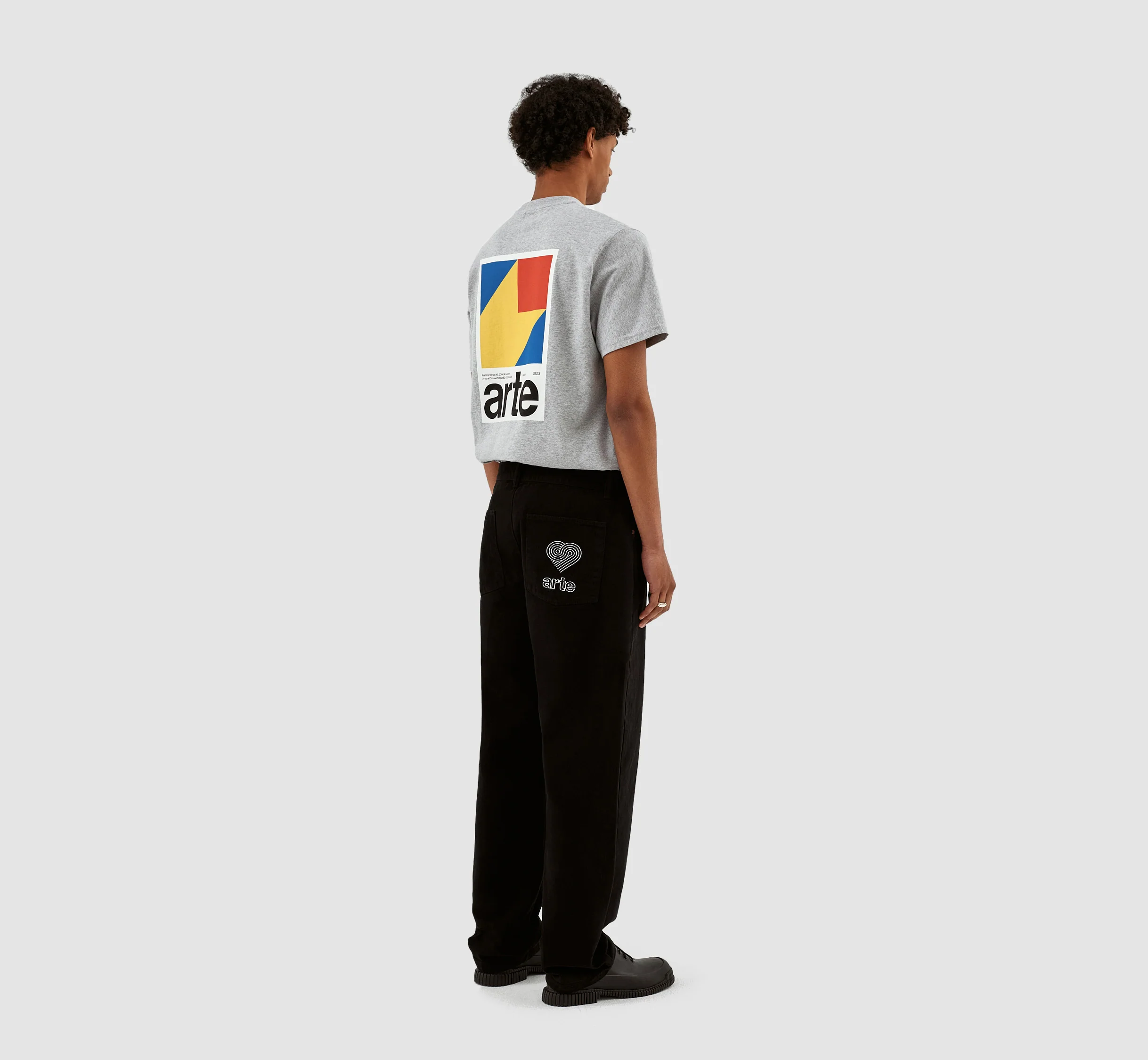 Pantalon Paul Pocket Logo - Noir - Image 6