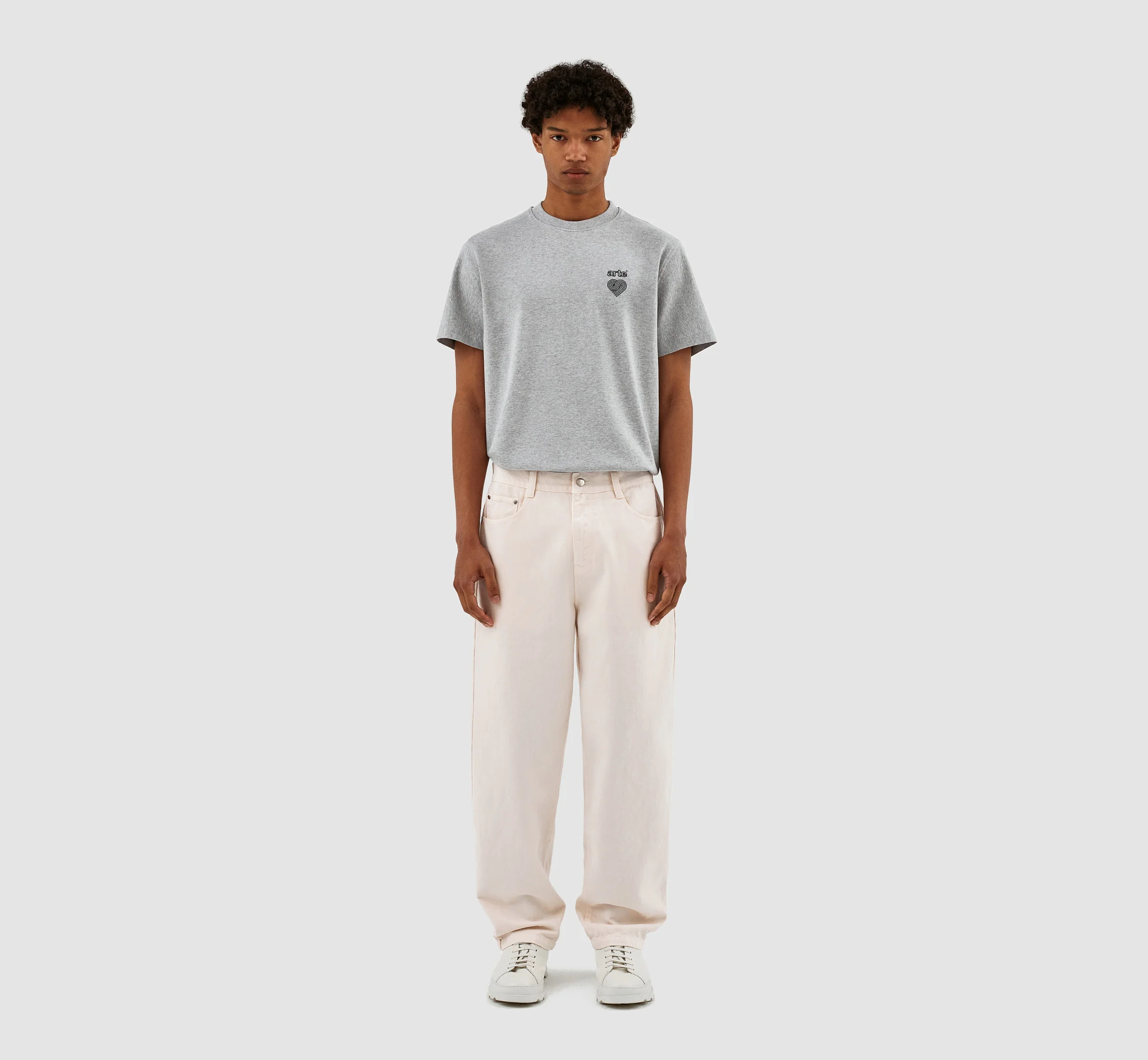 Pantalon Paul Pocket Logo - Crème - Image 5