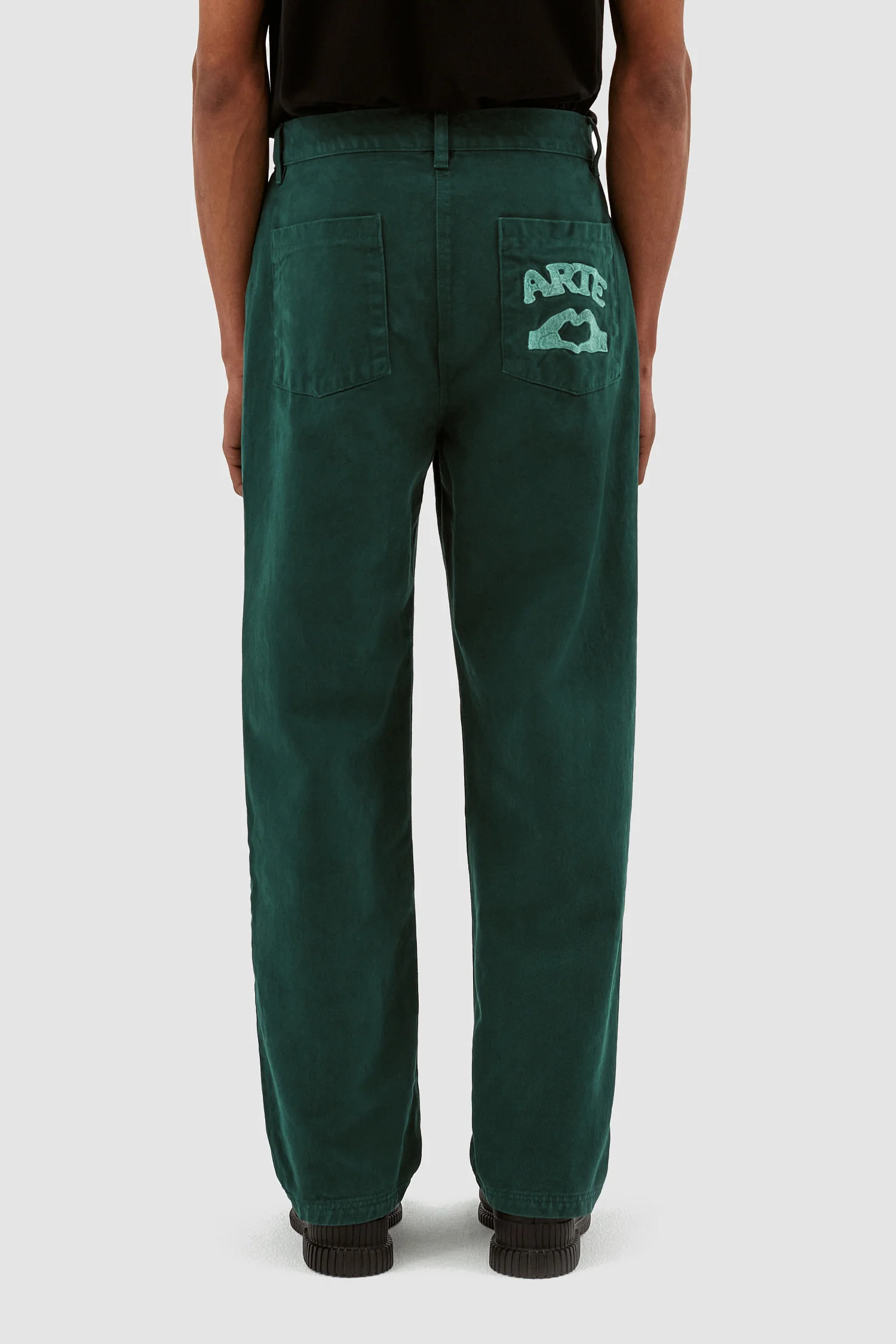 Pantalon Paul Pocket Logo - Vert - Image 2
