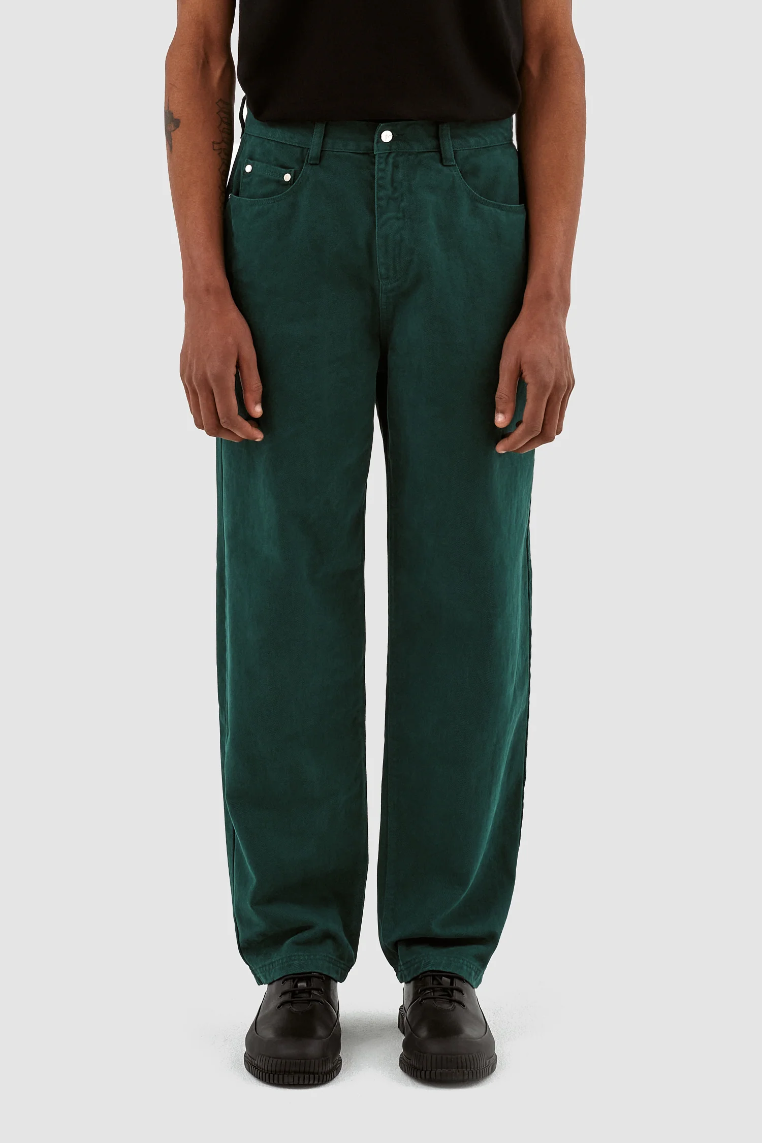 Pantalon Paul Pocket Logo - Vert - Image 3