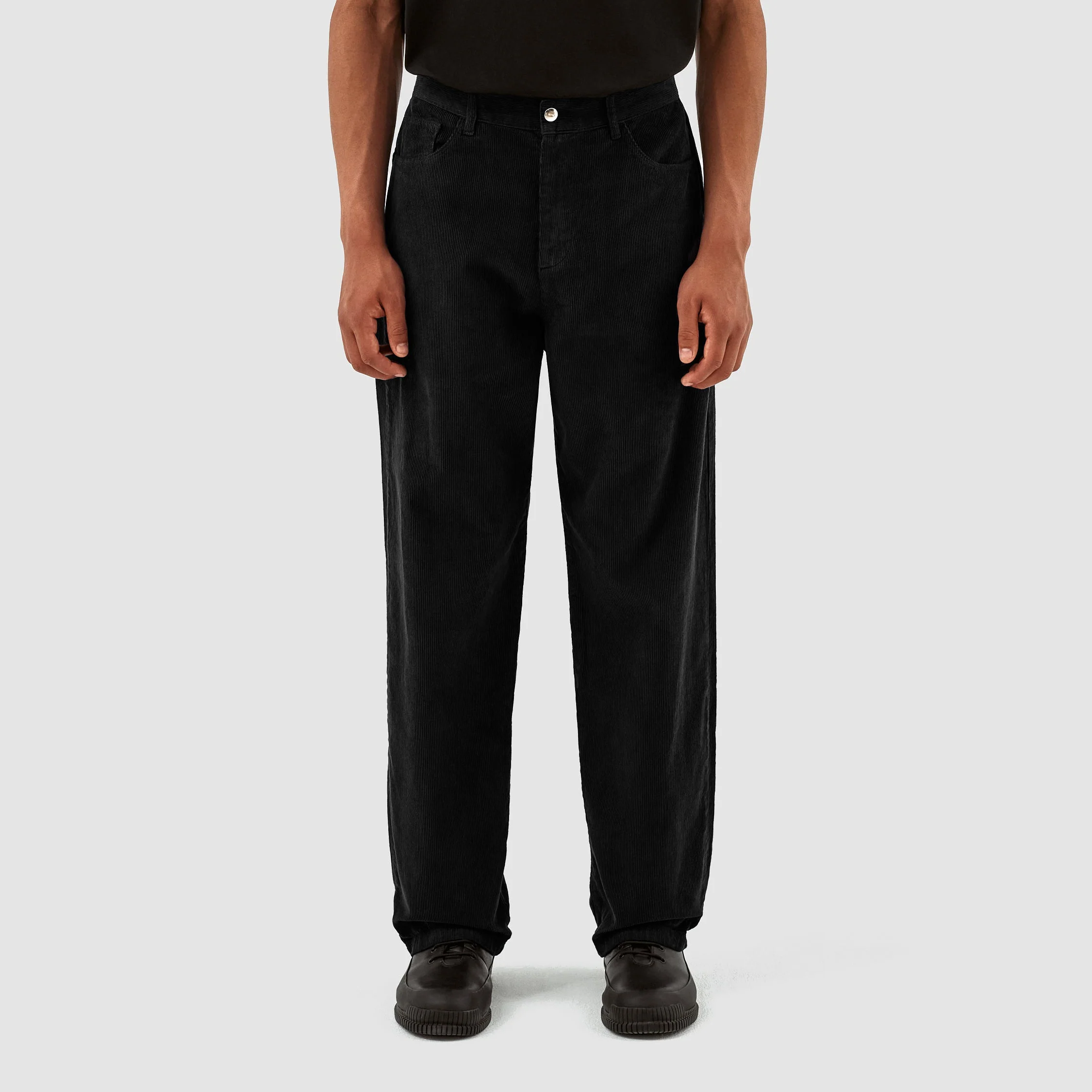Pantalon en velours côtelé Perry - Noir