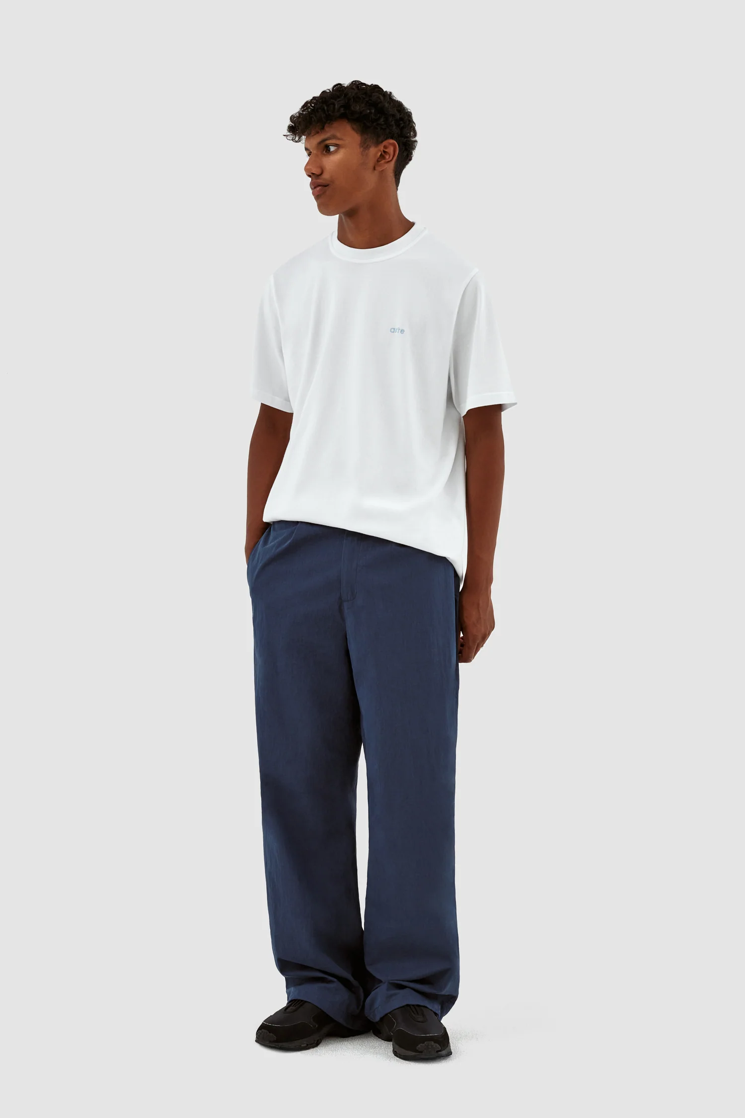 Pantalon à cordon de serrage Peter - Marine - Image 4