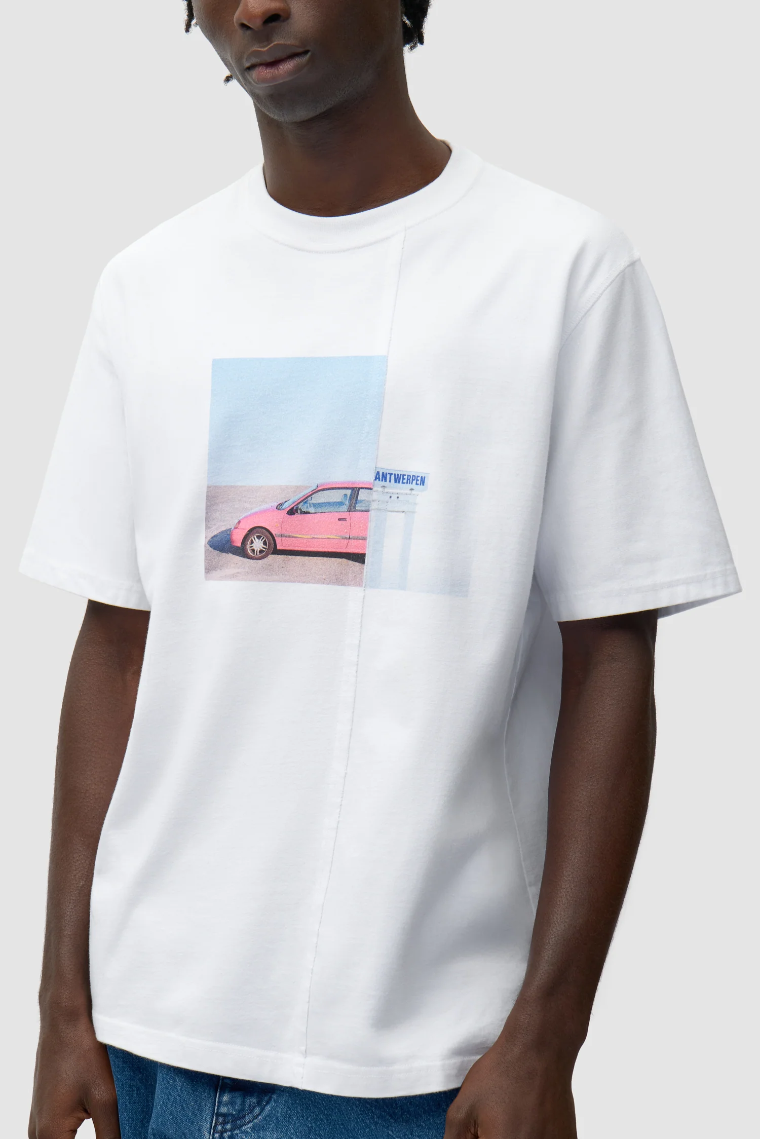 T-shirt photo - Blanc - Image 7